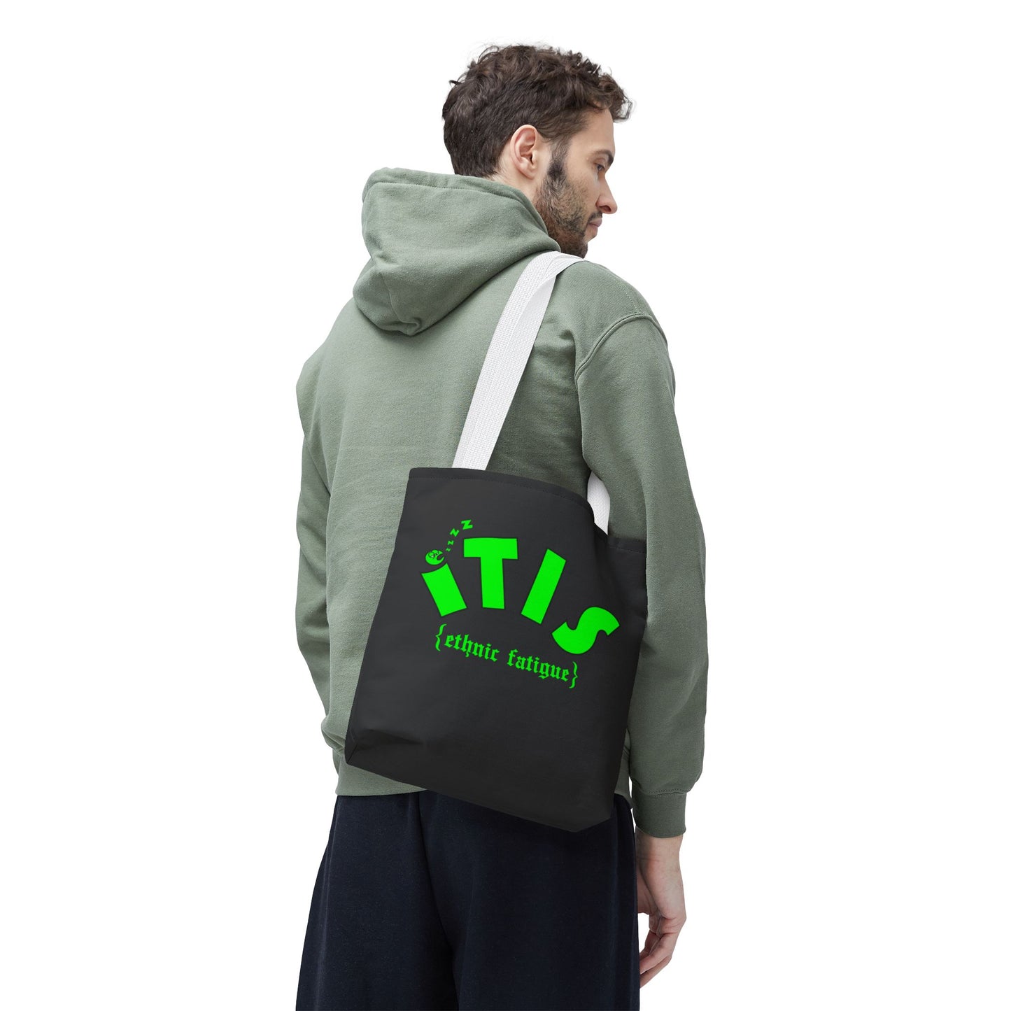 L.O.E.F ITIS Tote Bag (Neon Green)