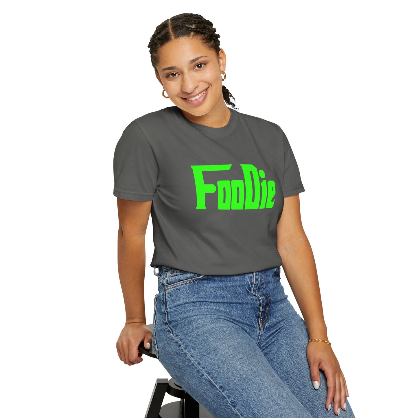 L.O.E.F Foodie Unisex Tee Shirt (Neon Green)