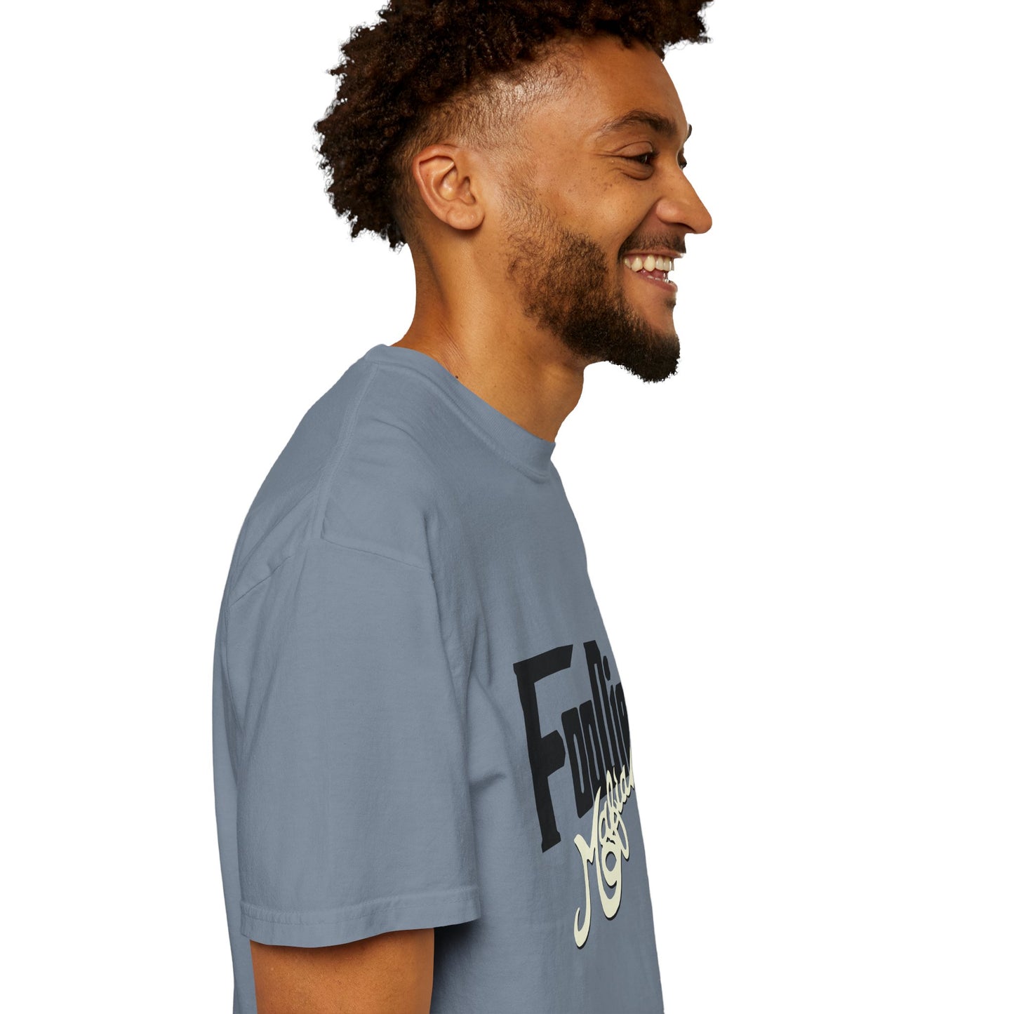 L.O.E.F Foodie Mafia Unisex Tee Shirt (Cream)
