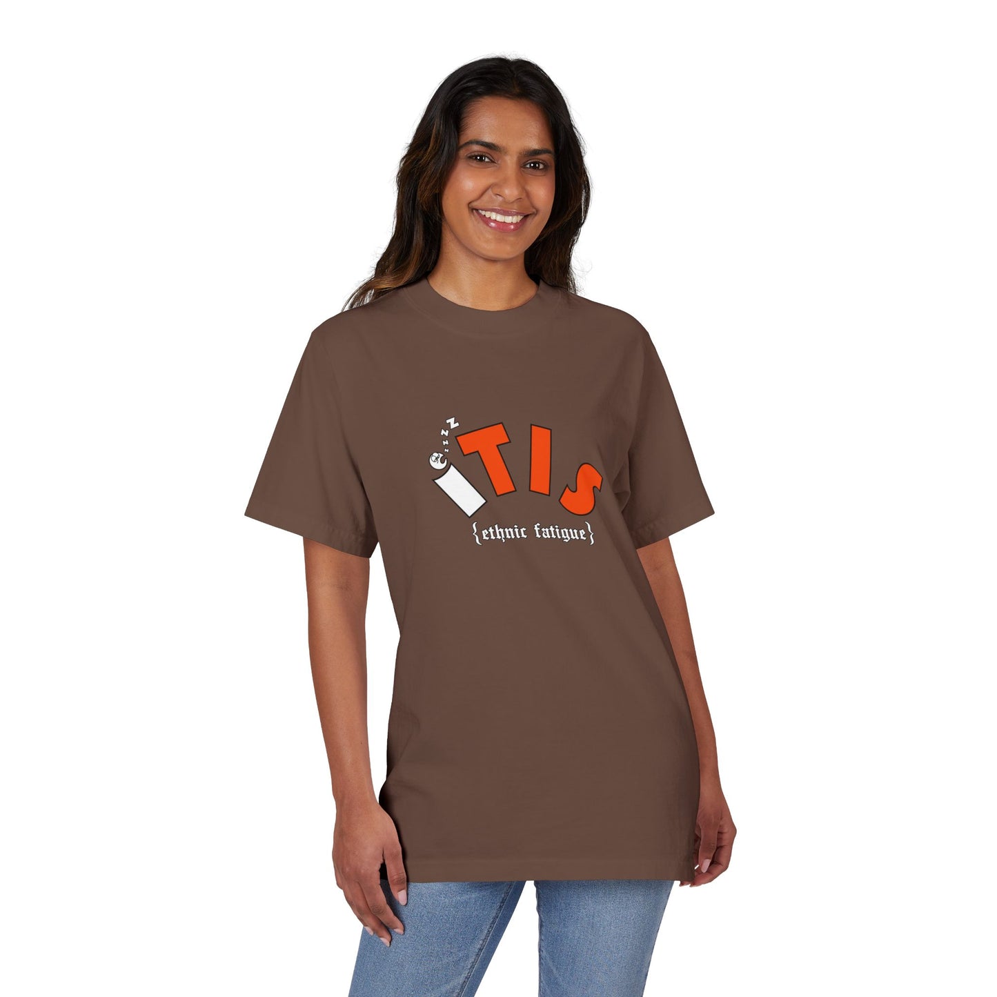 L.O.E.F ITIS Unisex Tee Shirt (White and Red)