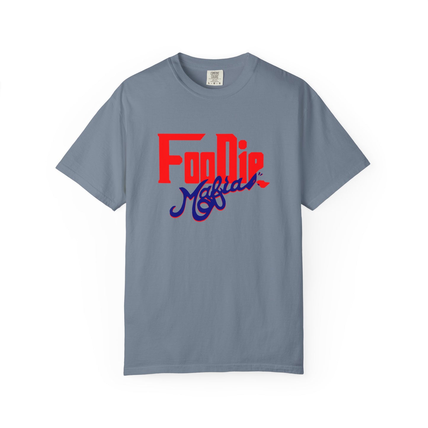 L.O.E.F Red Foodie Mafia Unisex Tee shirt (Dark Blue)
