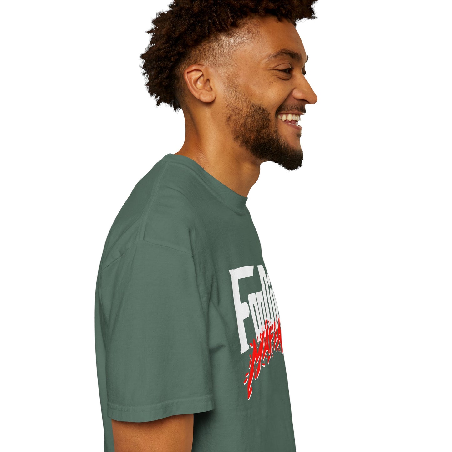 L.O.E.F Foodie Mafia Unisex Tee Shirt  (Red)