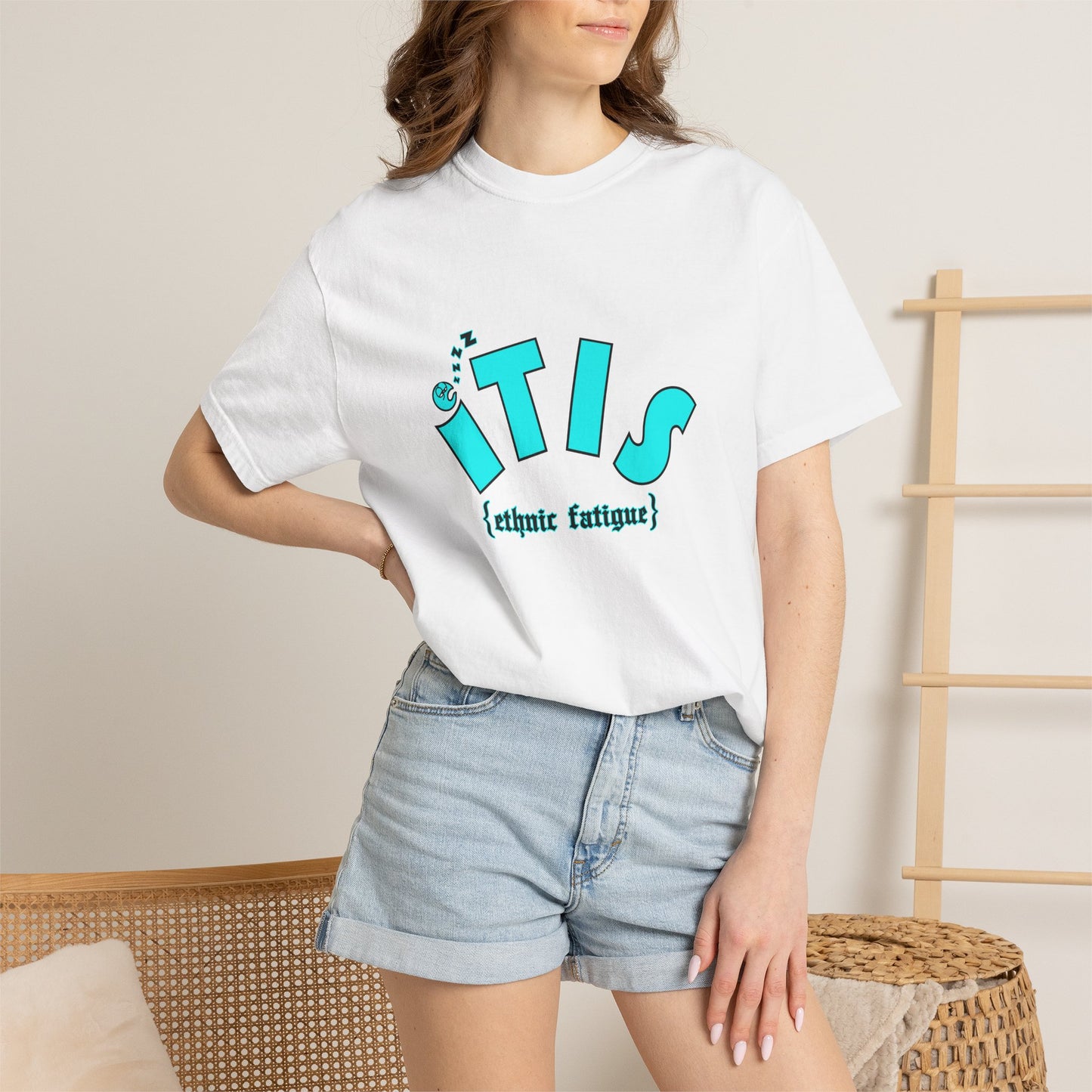 L.O.E.F ITIS Unisex Tee shirt (Blue)