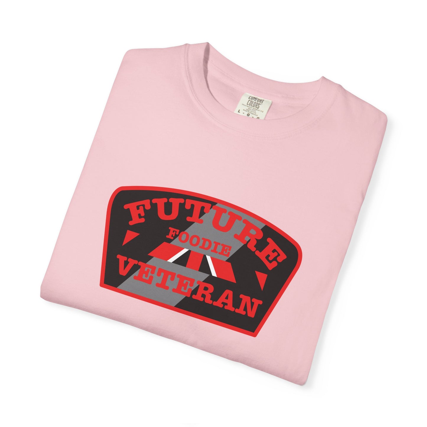 L.O.E.F Future Foodie Veteran Unisex Tee Shirt (Red)
