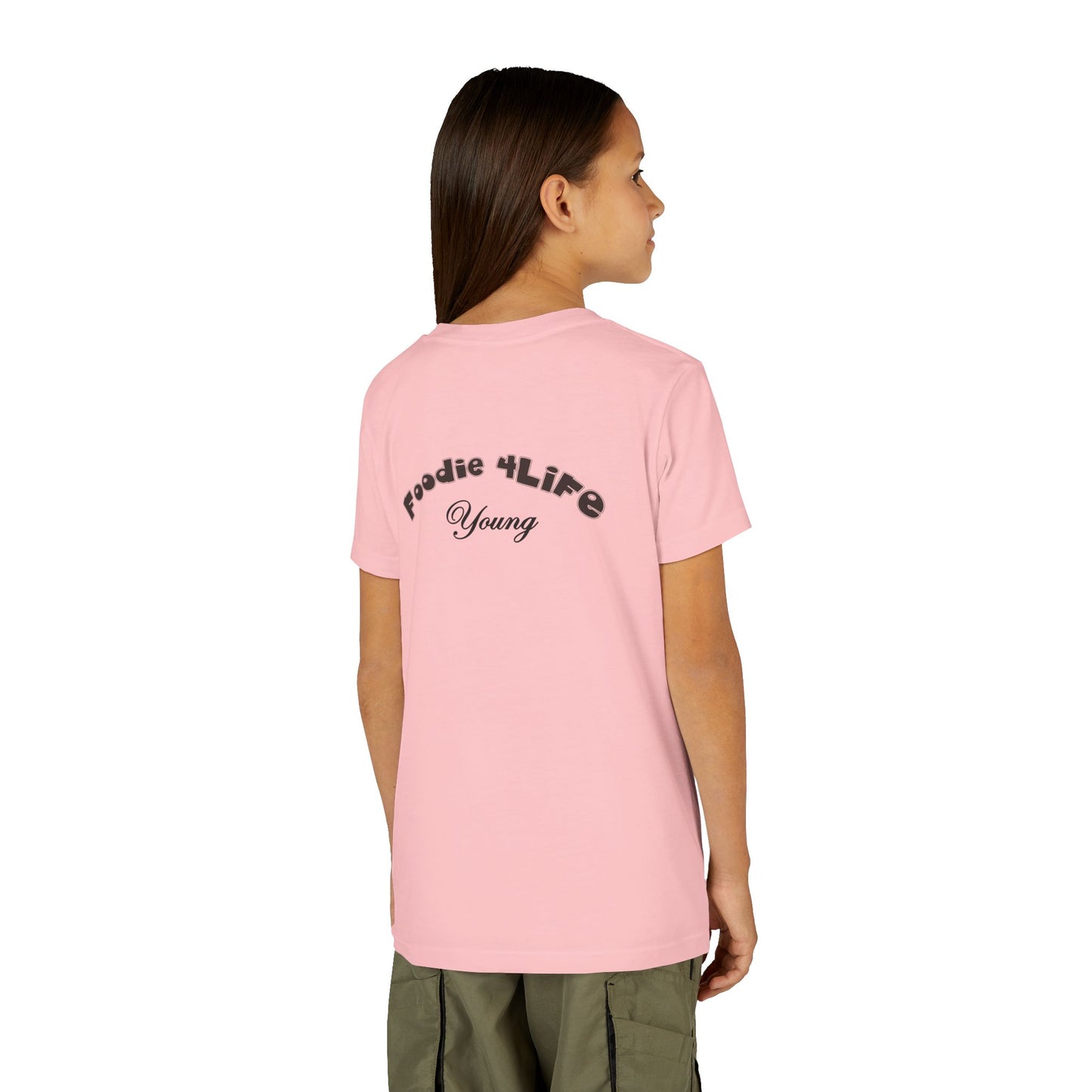 L.O.E.F Foodie 4Life Young Short Sleeve Tee (Black)