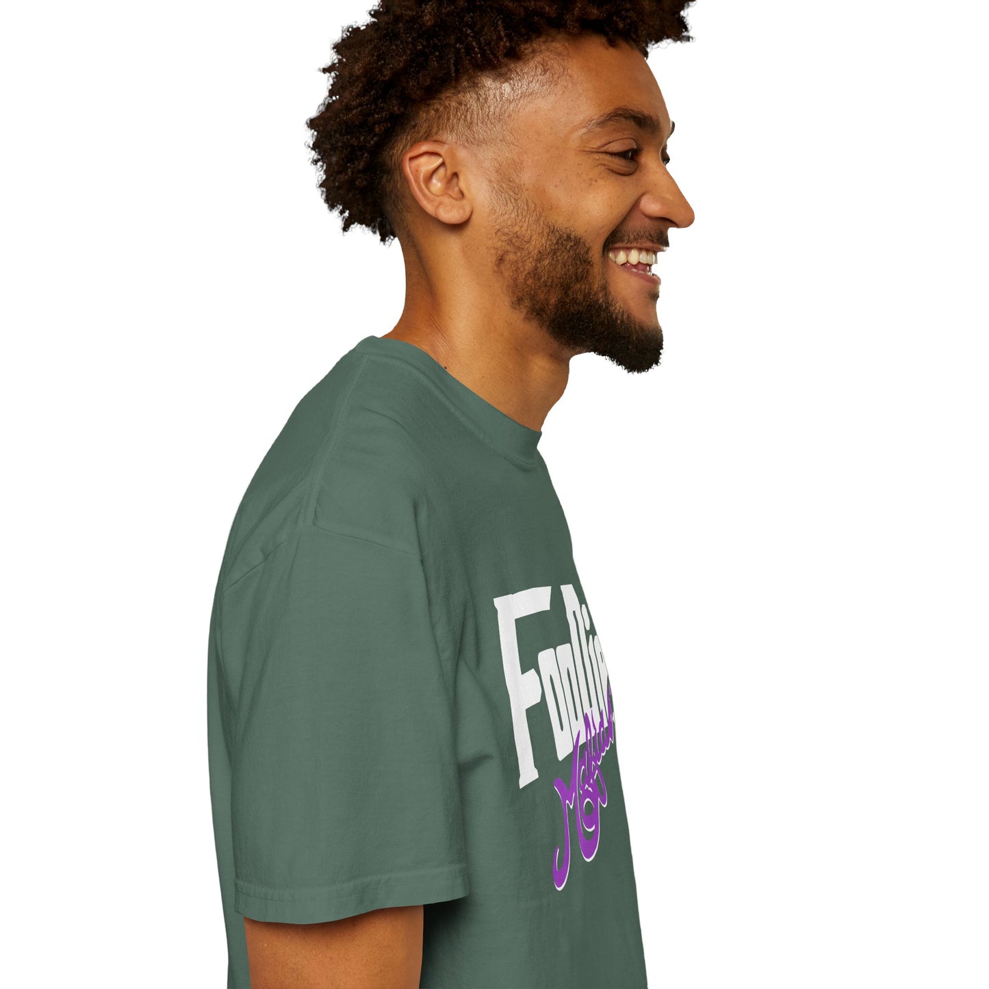 L.O.E.F Foodie Mafia Unisex Tee Shirt  (Purple)