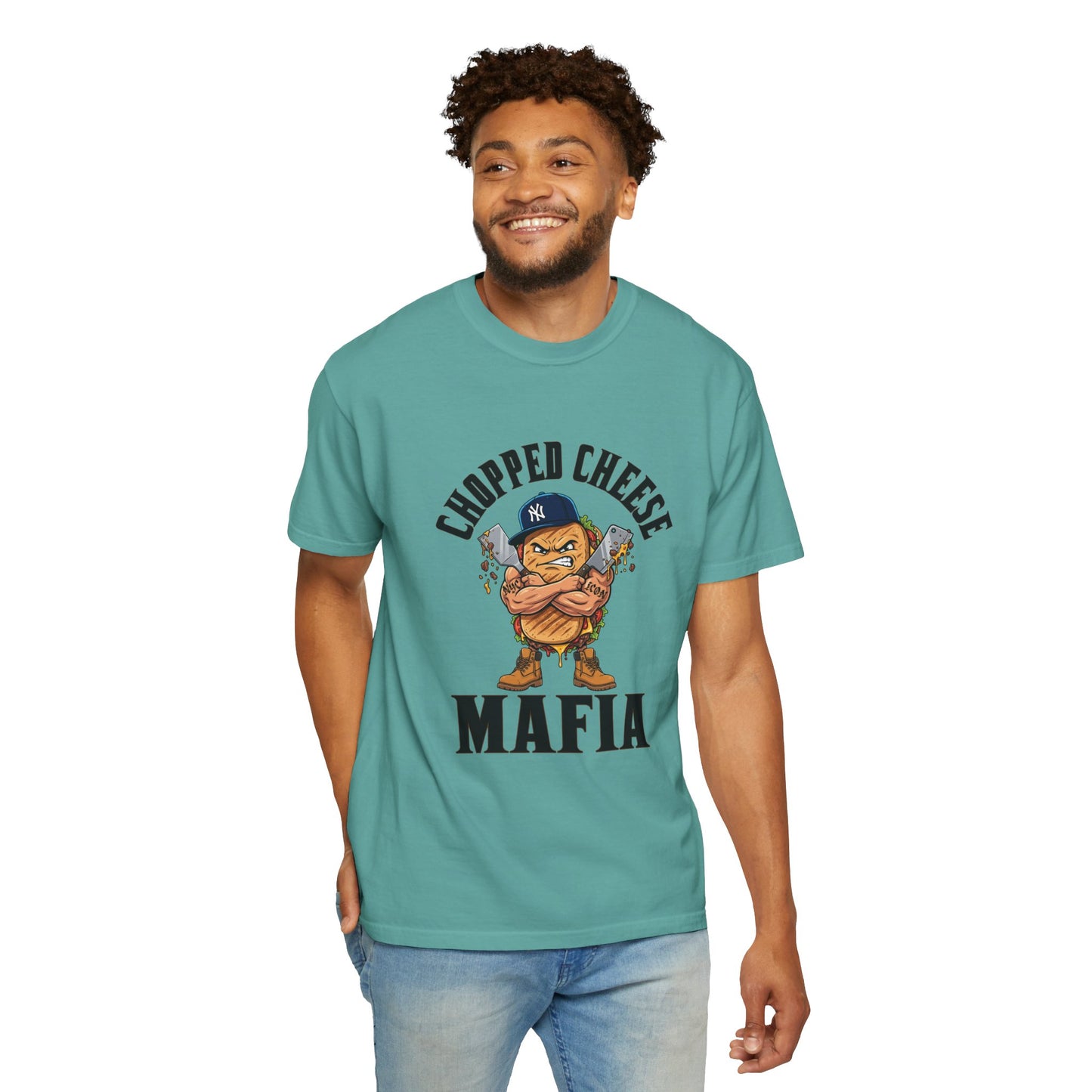 L.O.E.F Chopped Cheese Mafia Unisex Tee Shirt