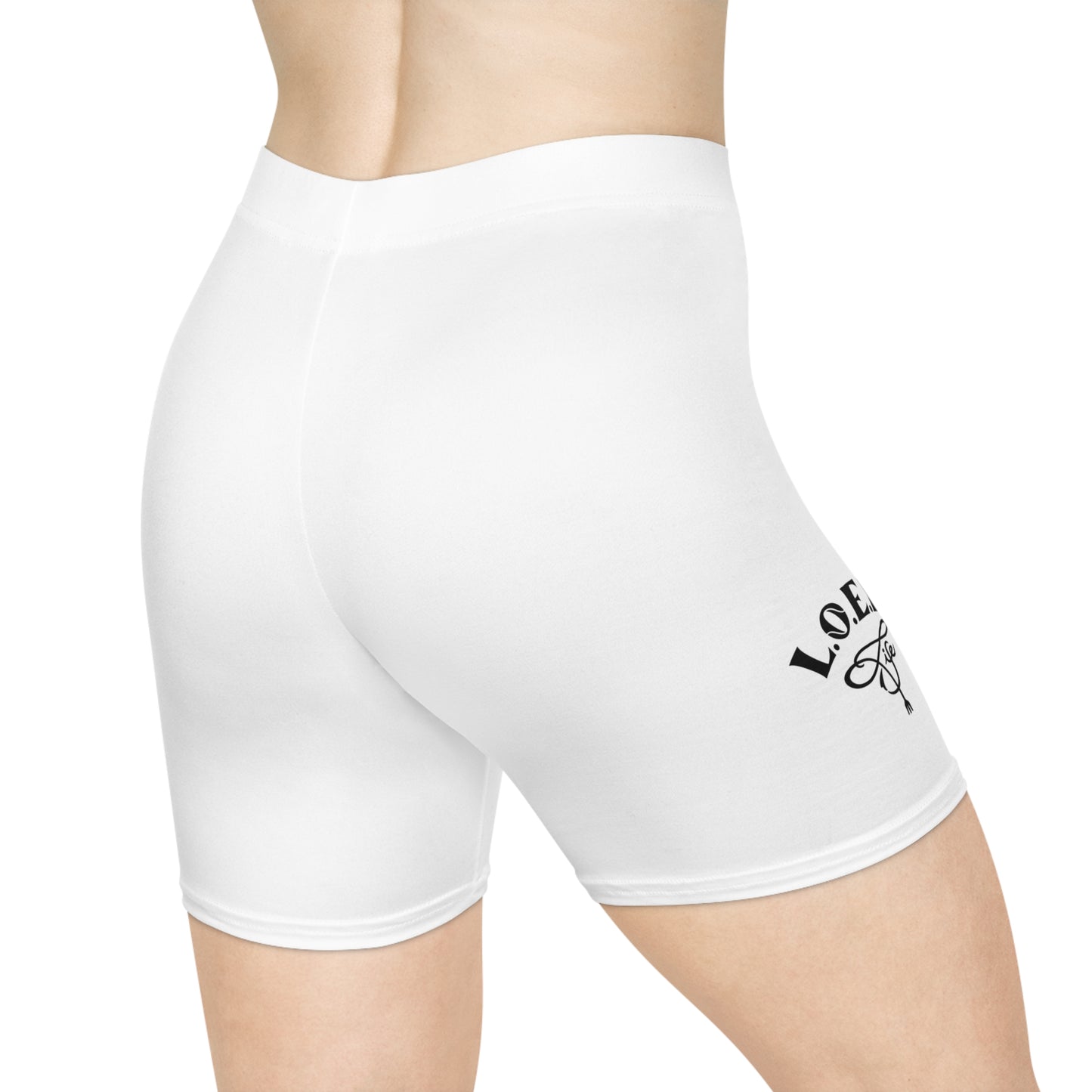 L.O.E.F Oxtail Mafia Women Biker Shorts