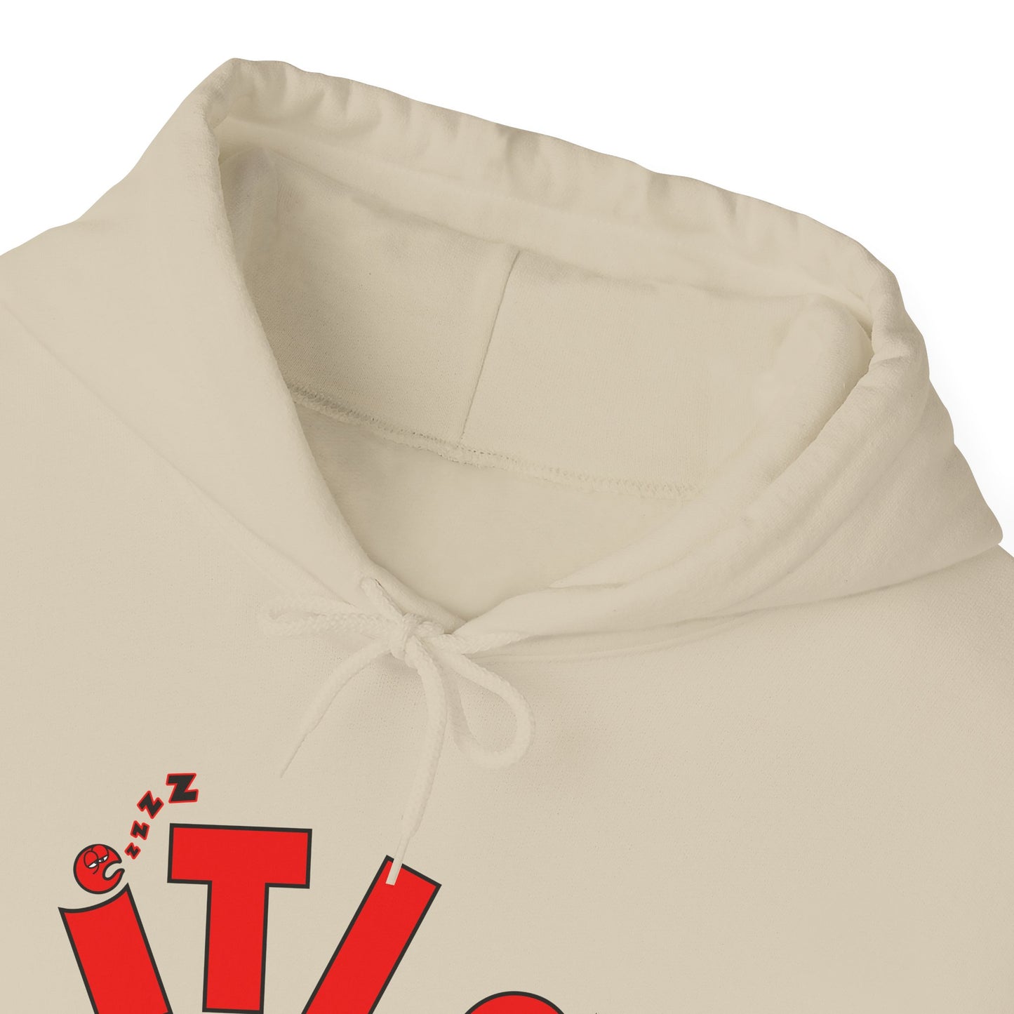 L.O.E.F ITIS Unisex Hooded Sweatshirt (Red)