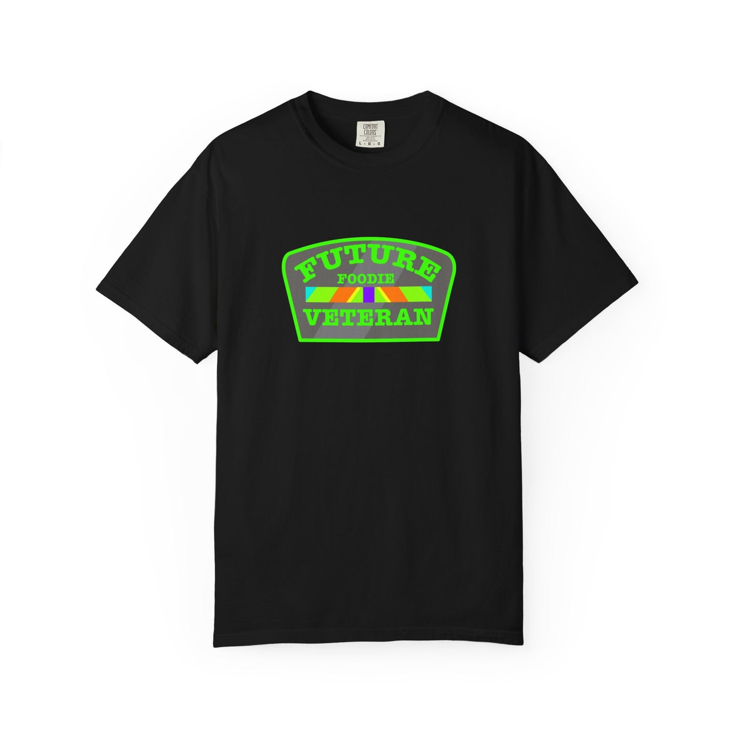L.O.E.F Future Foodie Veteran Tee Shirt  (Neon Green)