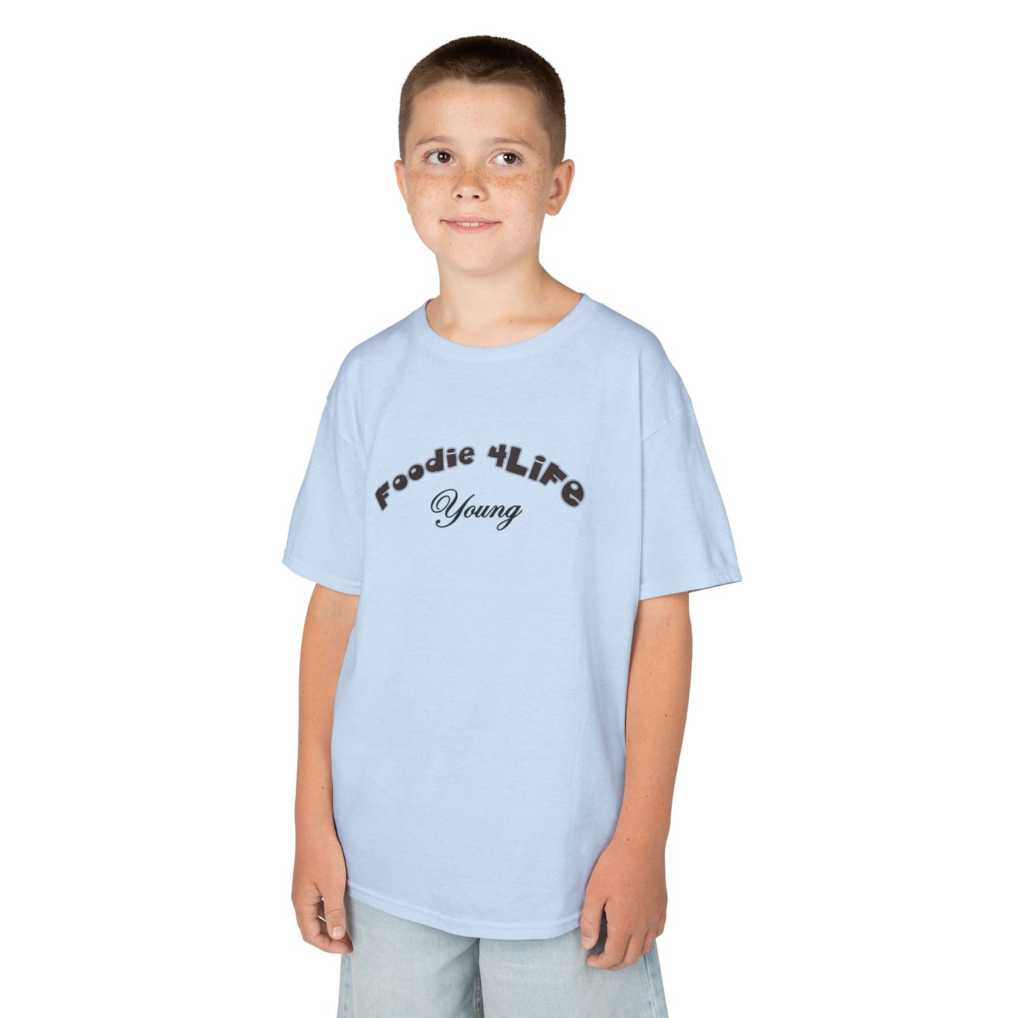L.O.E.F Foodie 4Life Young Tee Shirt  (Black)