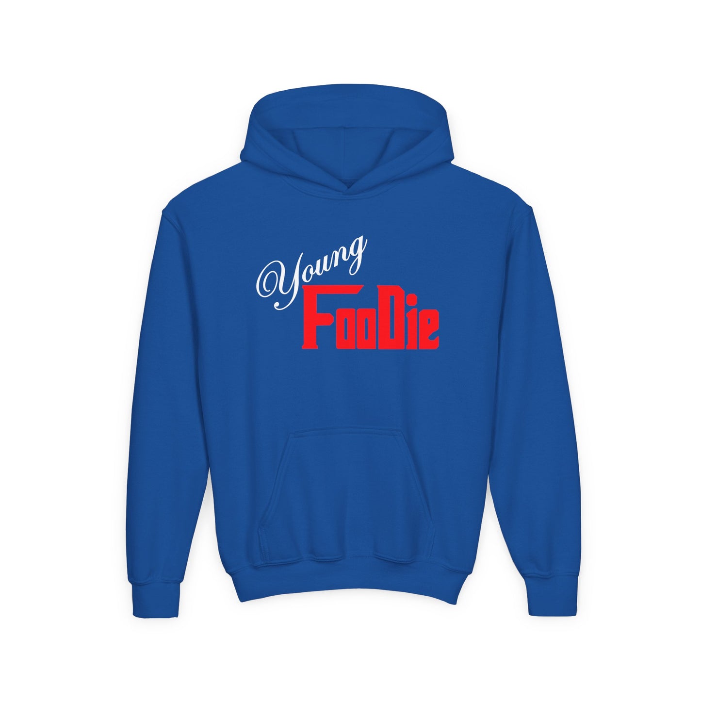 L.O.E.F Young Foodie Youth Hooded Sweatshirt (Fiery Red)