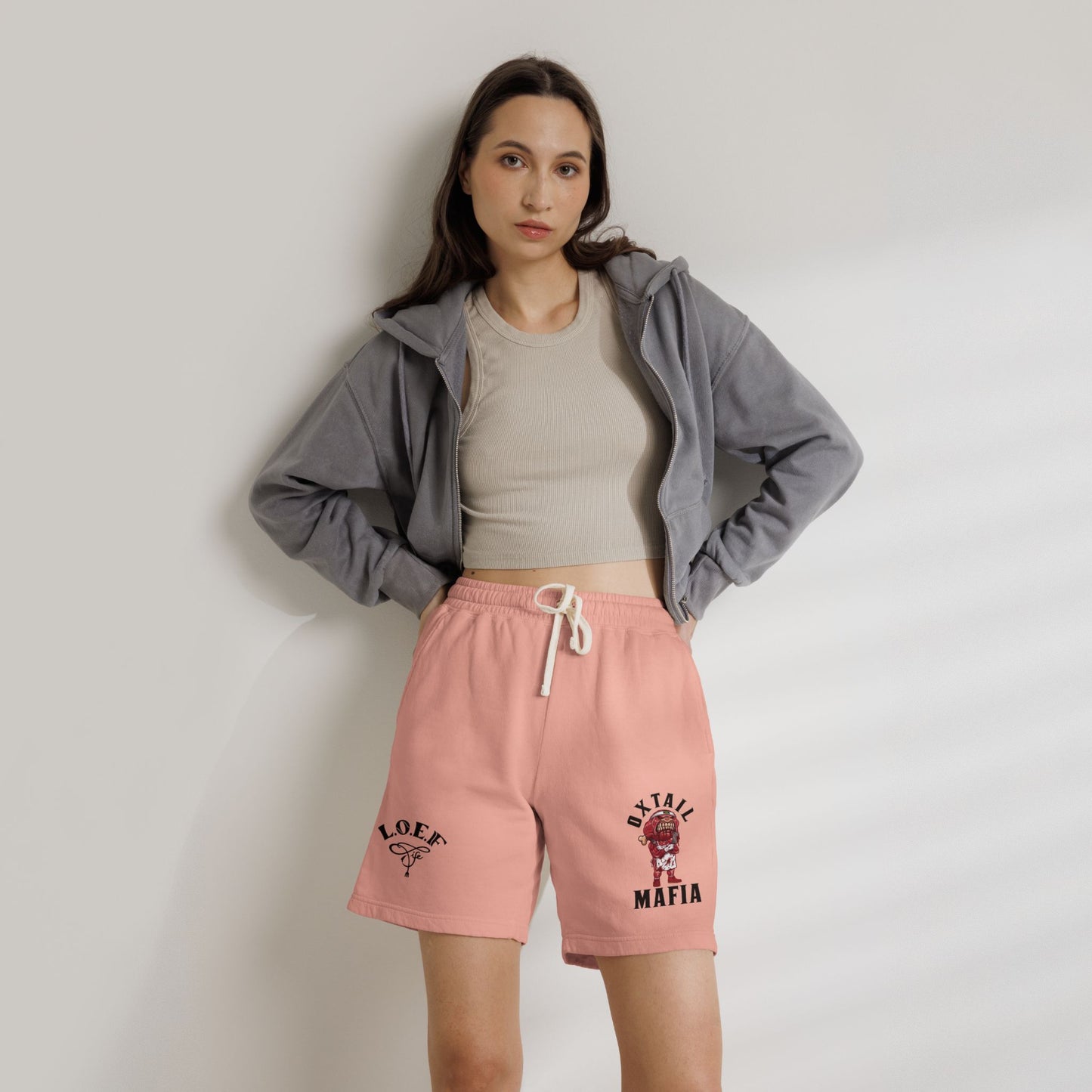 L.O.E.F Oxtail Mafia Sweat Shorts