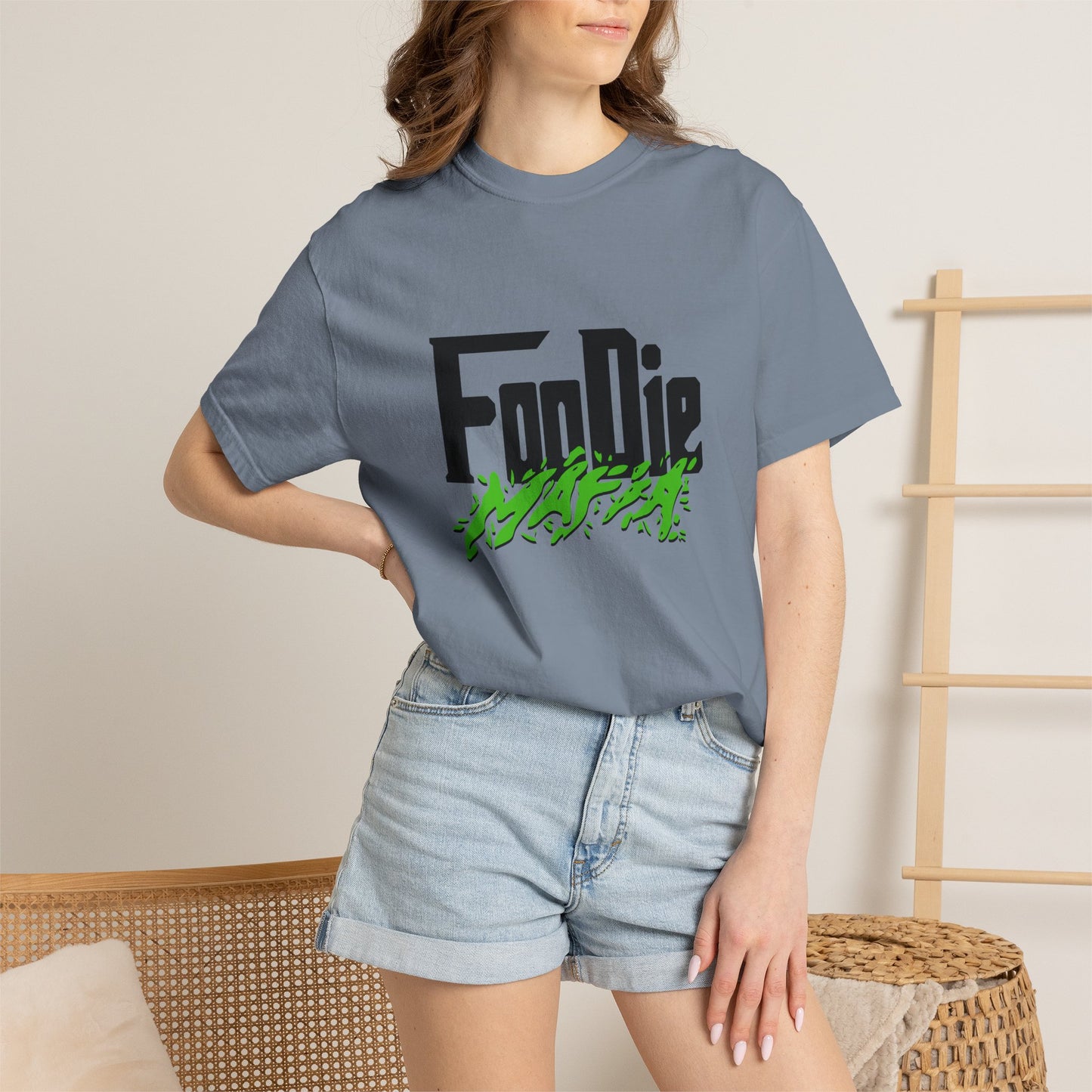 L.O.E.F Foodie Mafia Tee Shirt (Kelly Green)