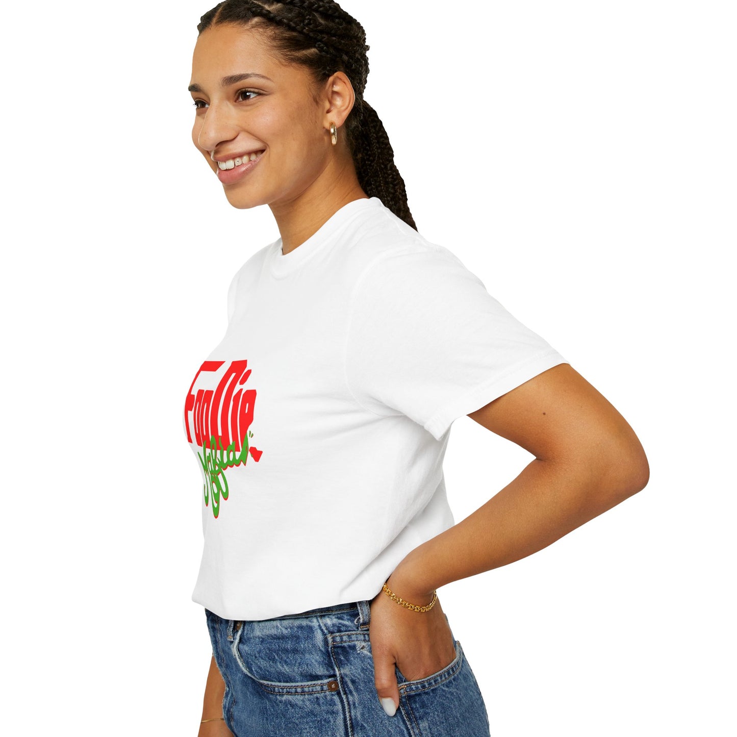 L.O.E.F Red Foodie Mafia Unisex Tee Shirt (Kelly Green)
