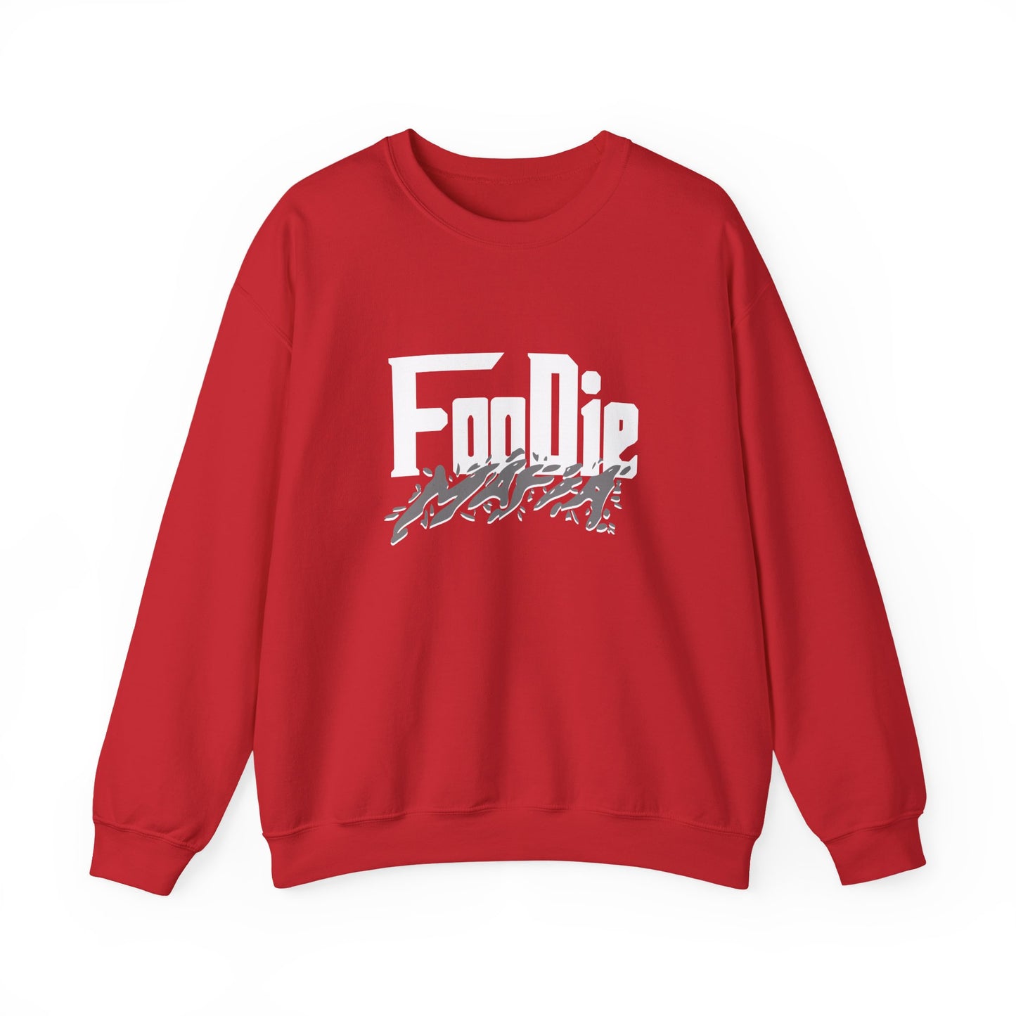 L.O.E.F White Foodie Mafia Unisex Sweatshirt (Grey)
