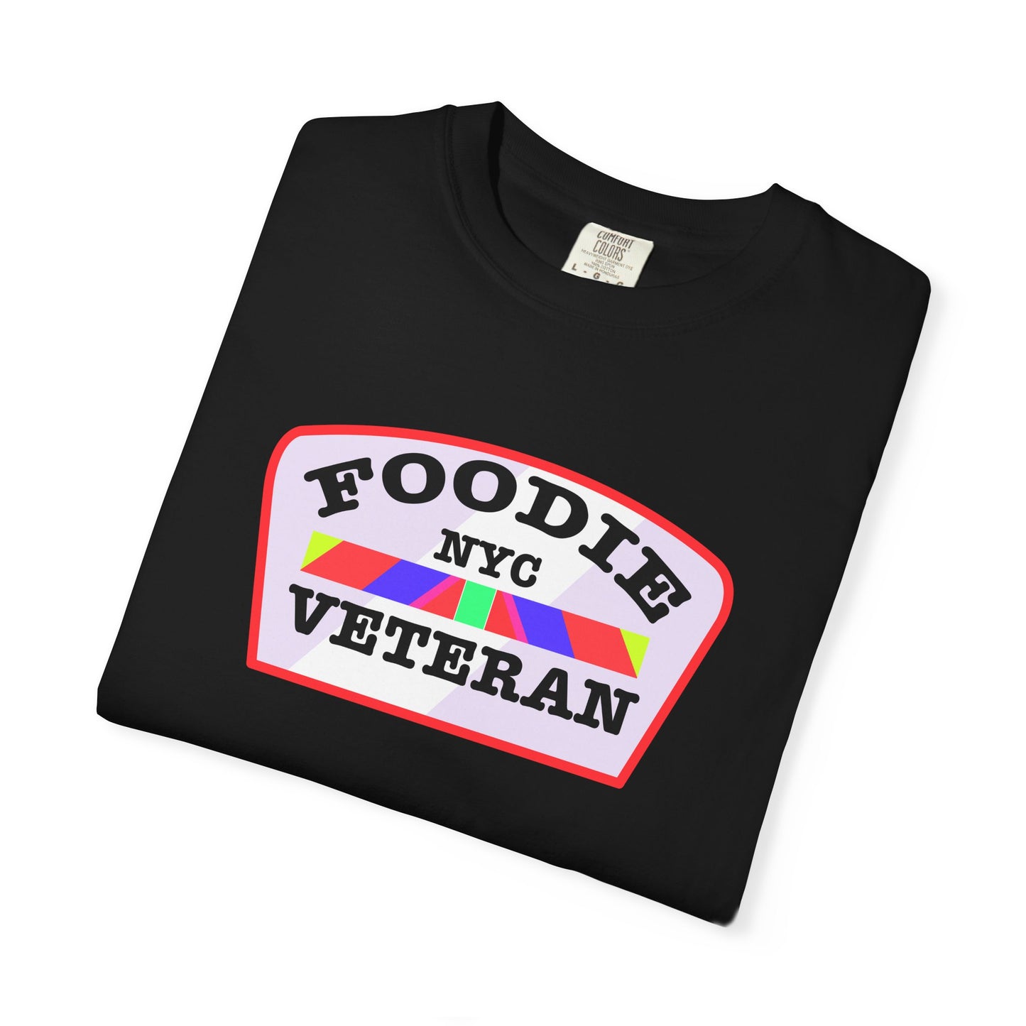 L.O.E.F Foodie Veteran NYC Unisex Tee Shirt (Soft Pink)