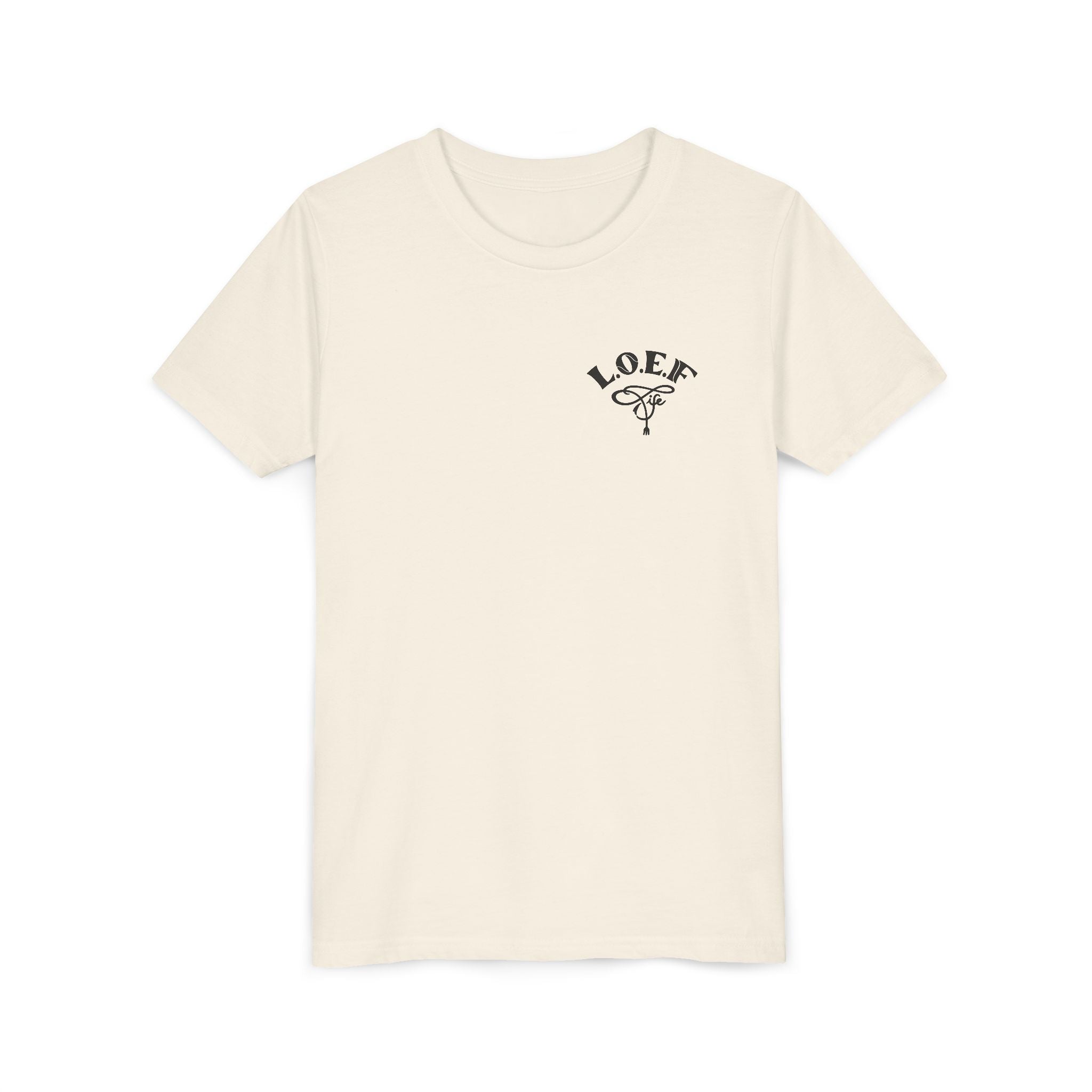 L.O.E.F Foodie 4Life Young Short Sleeve Tee (Black)