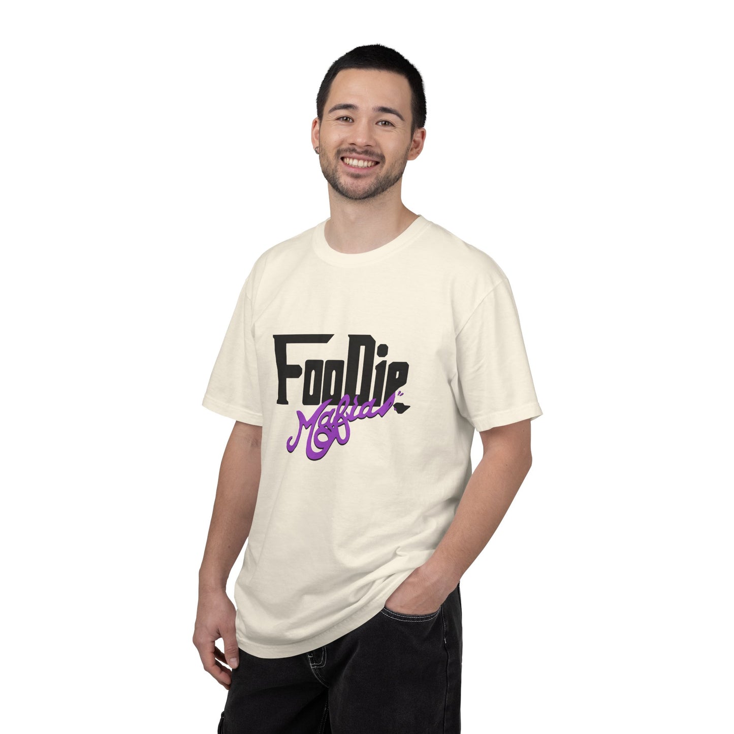 L.O.E.F Foodie Mafia Unisex Tee shirt (Bright Purple)