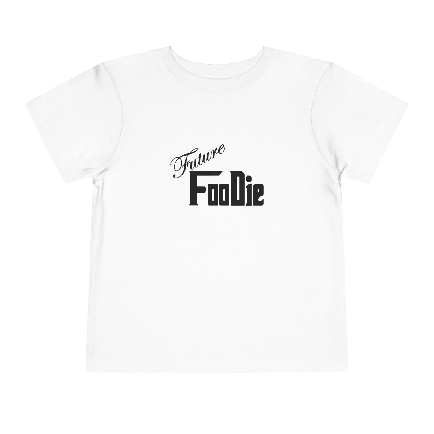 L.O.E.F Future Foodie Toddler Short Sleeve Tee Shirt (Black)