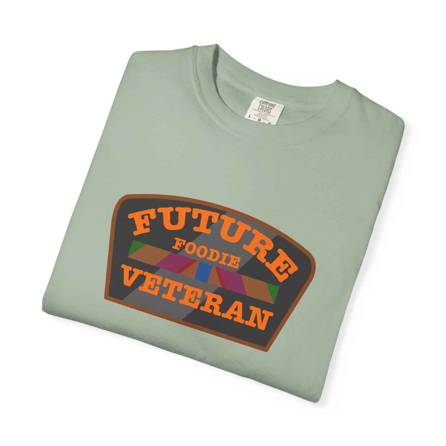 L.O.E.F Future Foodie Veteran Unisex Tee Shirt (Orange)