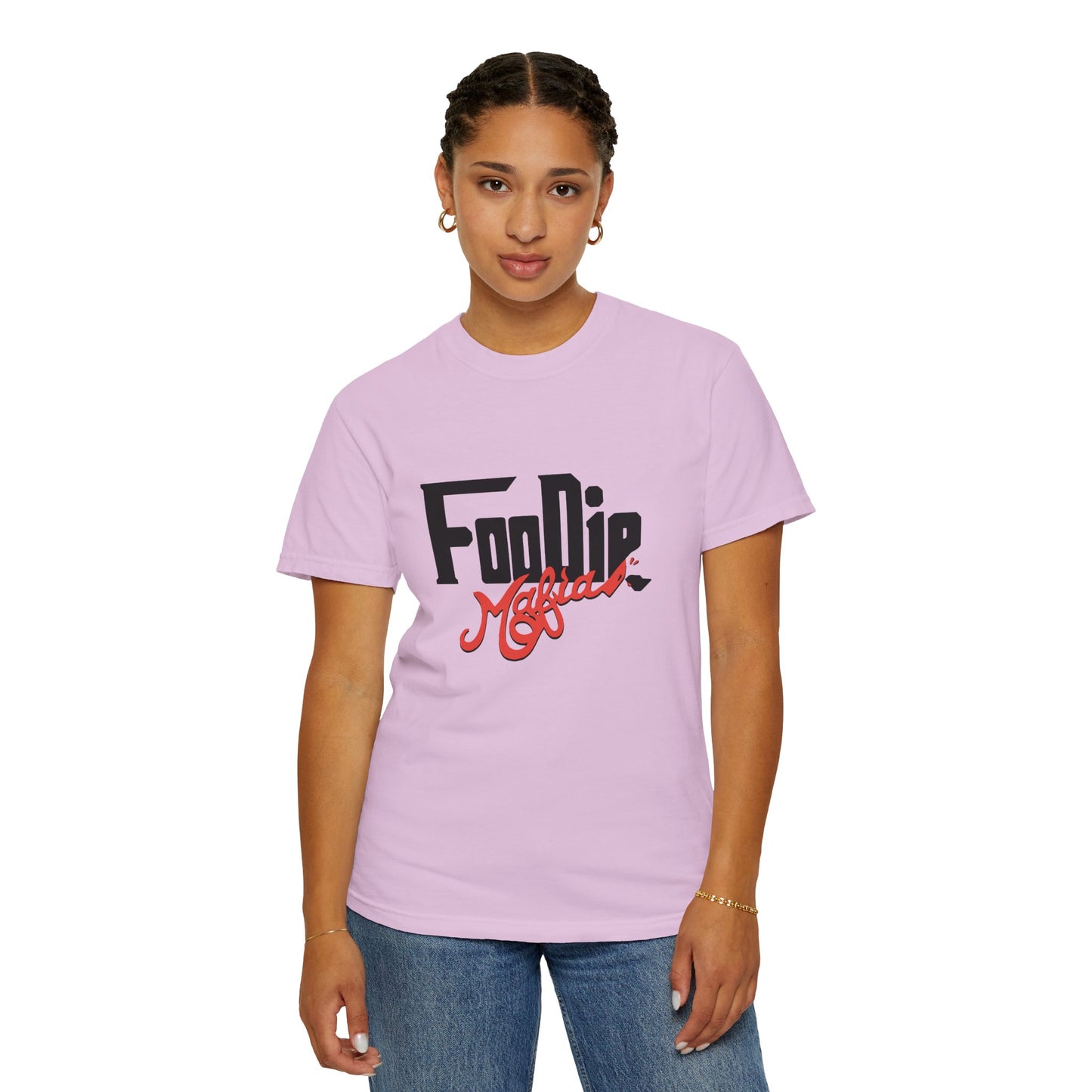 L.O.E.F Foodie Mafia Unisex Tee shirt (Flat Red)