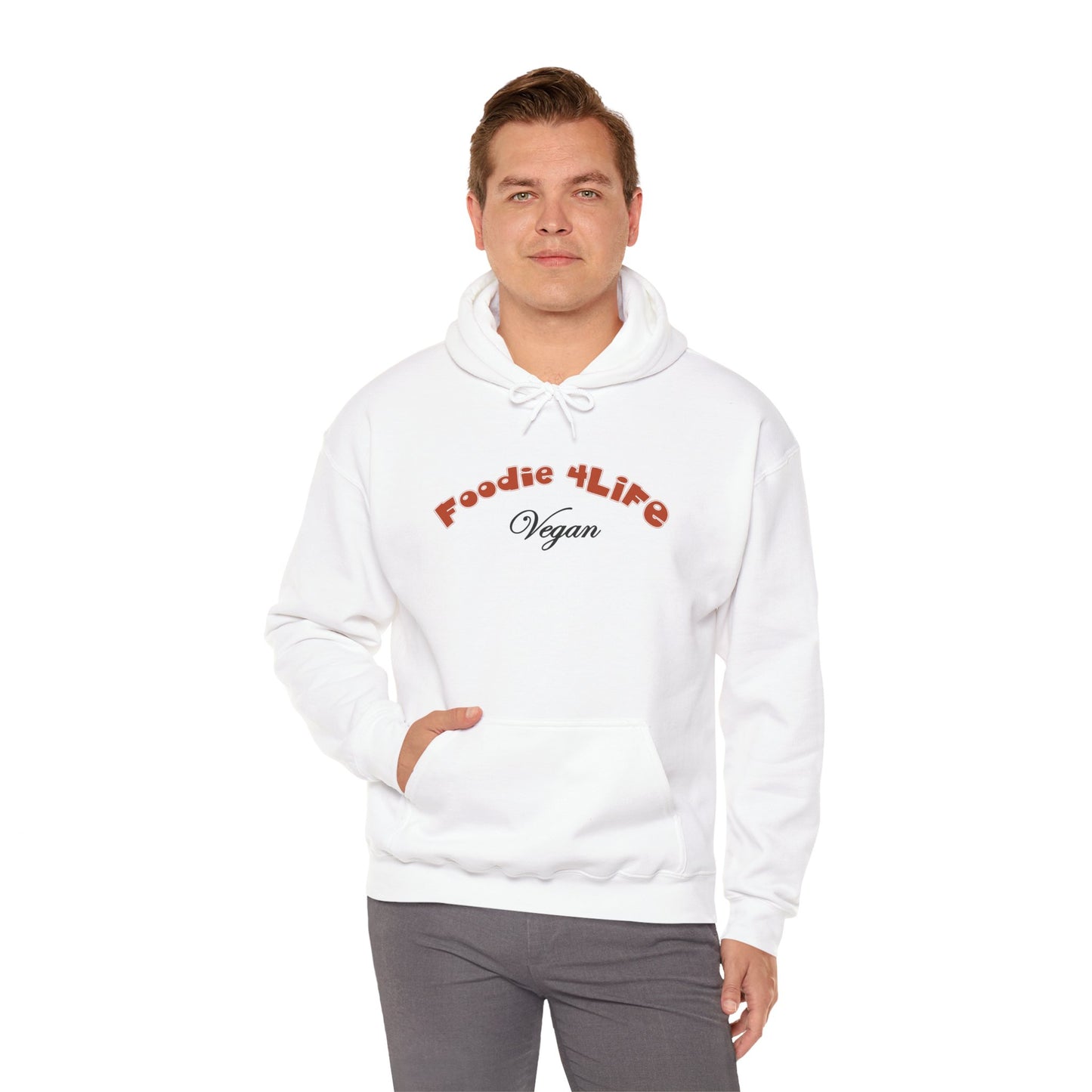 L.O.E.F Foodie 4Life Vegan Hoodie (Rust)