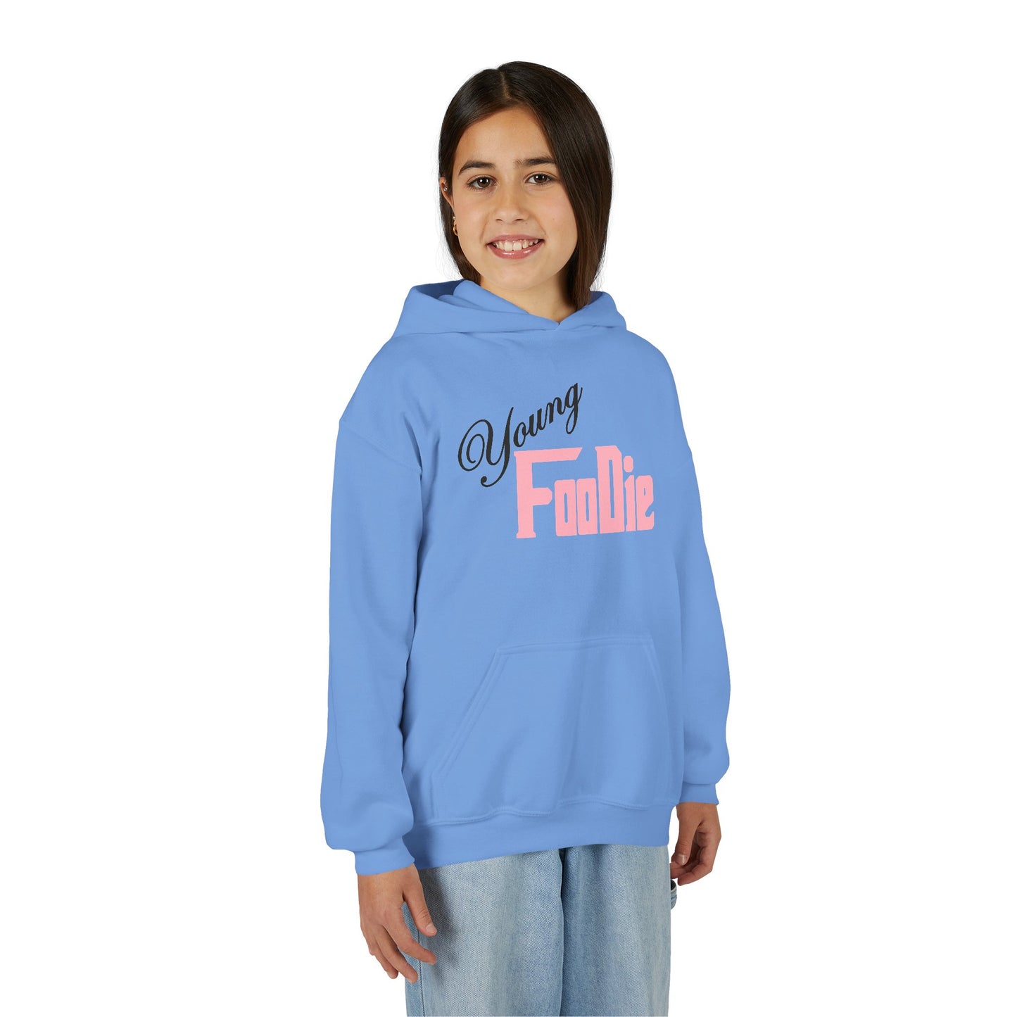 L.O.E.F Young Foodie Hooded Sweatshirt (Soft Pink)