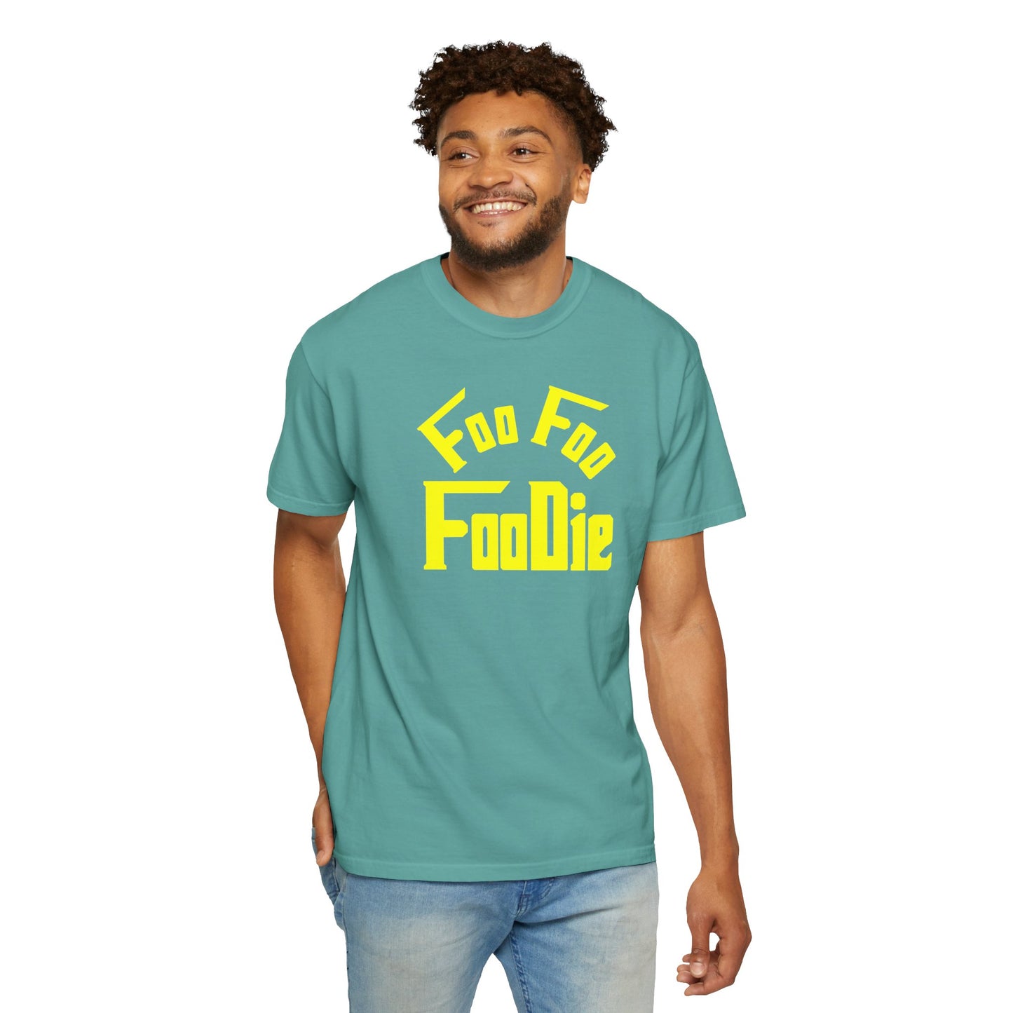 L.O.E.F FOO FOO FOODIE Unisex Tee shirt (Yellow)