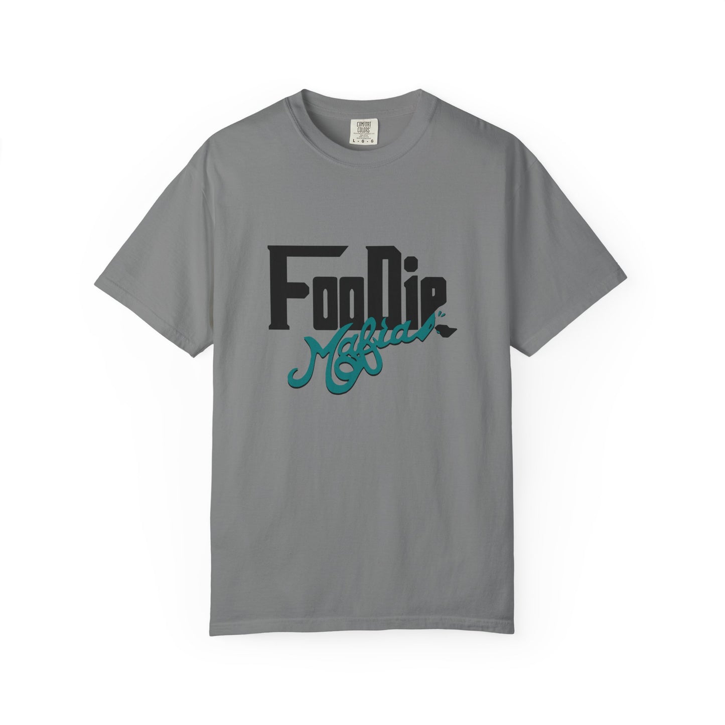 L.O.E.F Foodie Mafia Unisex Tee shirt (Teal)