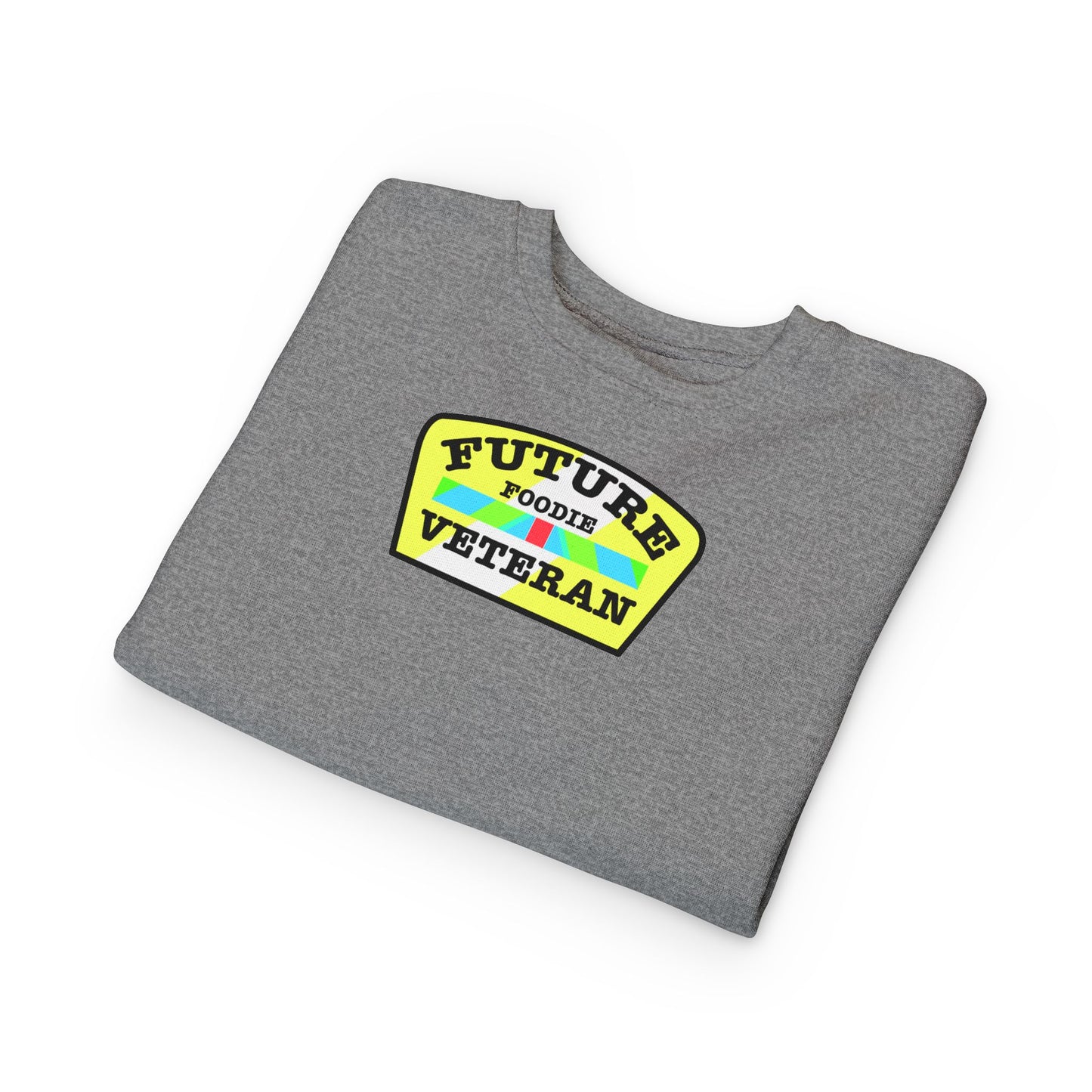 L.O.E.F Future Foodie Veteran Baby Sweatshirt (Yellow and Black)