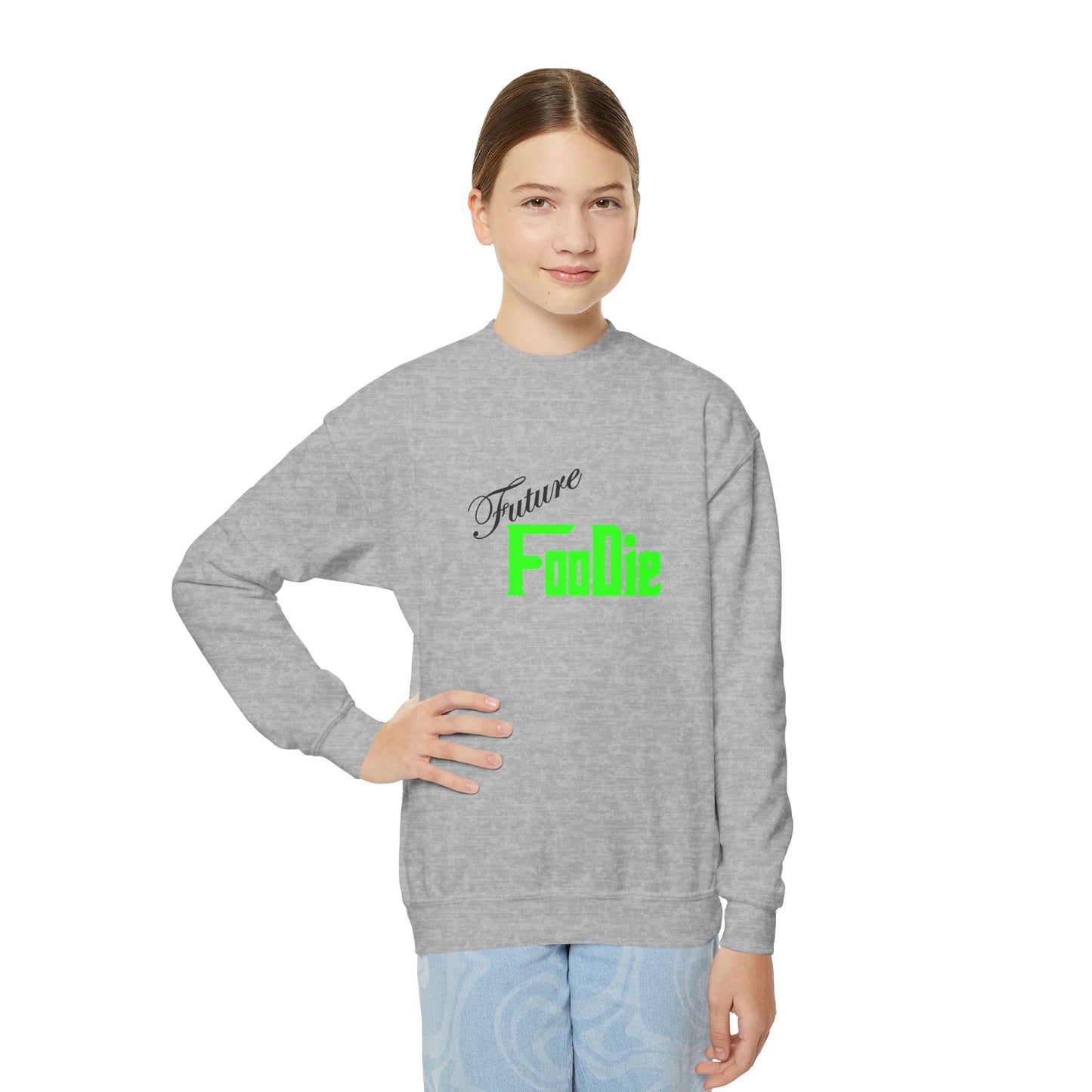 L.O.E.F Young Foodie Youth Sweatshirt (Neon Green)
