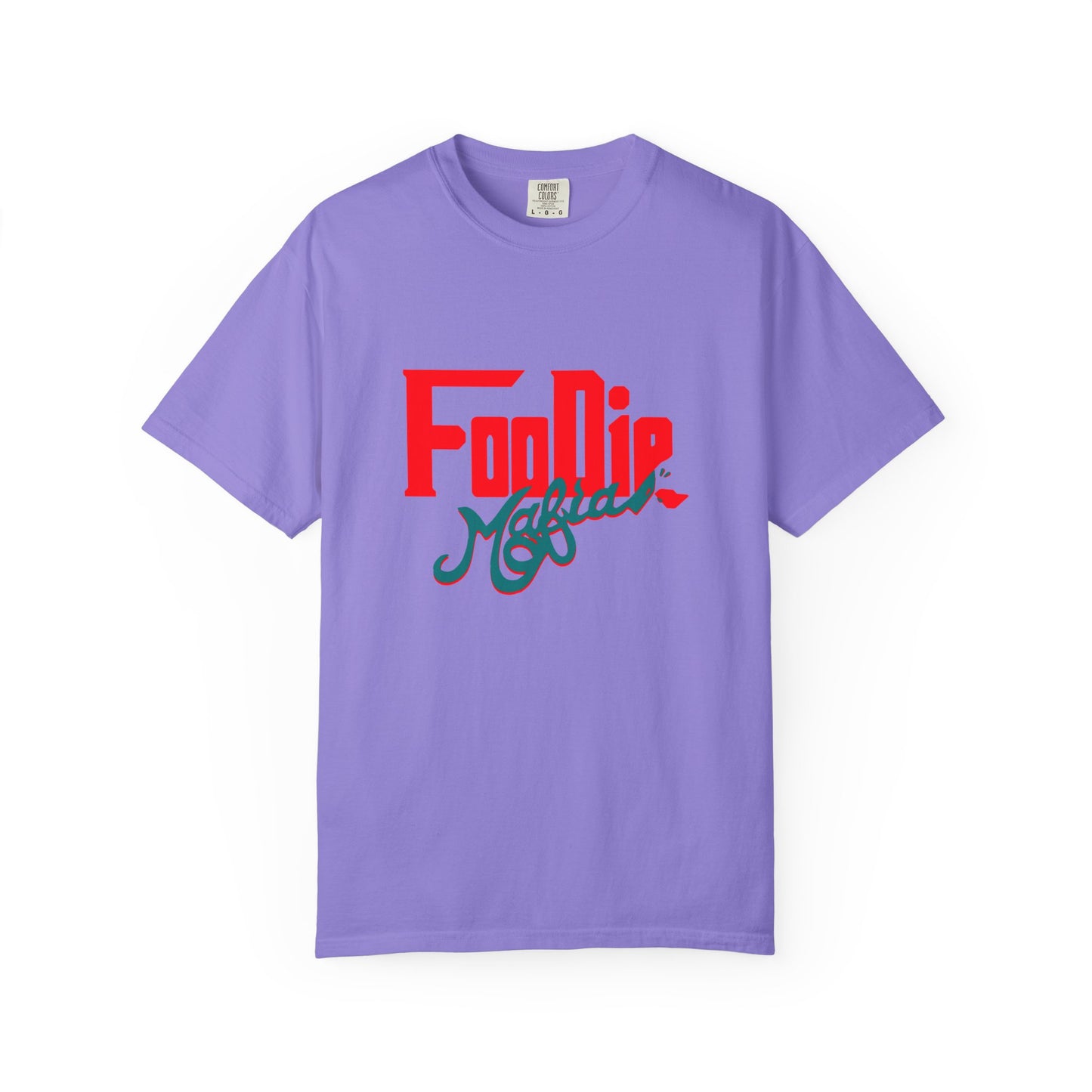 L.O.E.F Red Foodie Mafia Unisex Tee Shirt (Teal)
