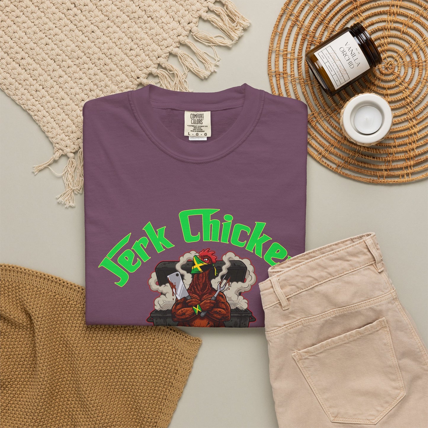 L.O.E.F Jerk Chicken Mafia Unisex Tee Shirt