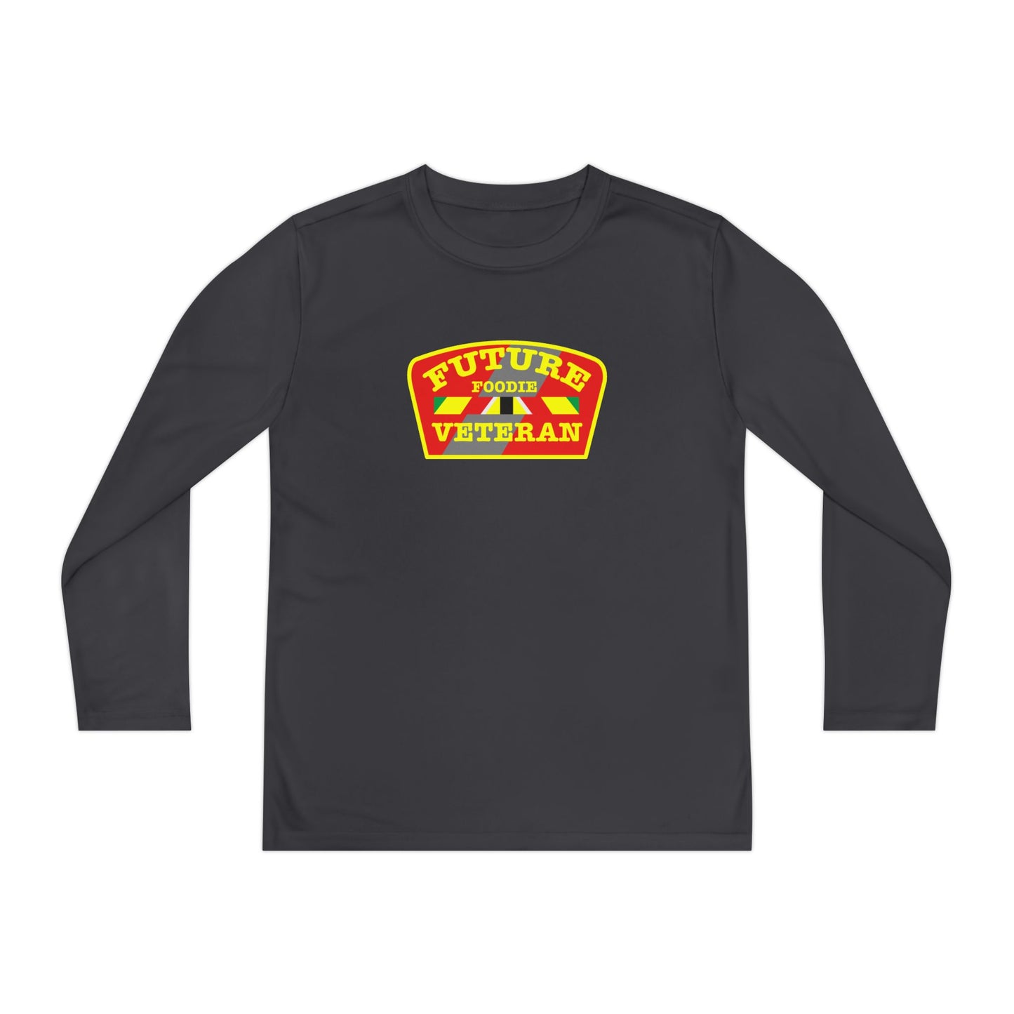 L.O.E.F Future Foodie Veteran Youth Long Sleeve Tee (Yellow and Red)