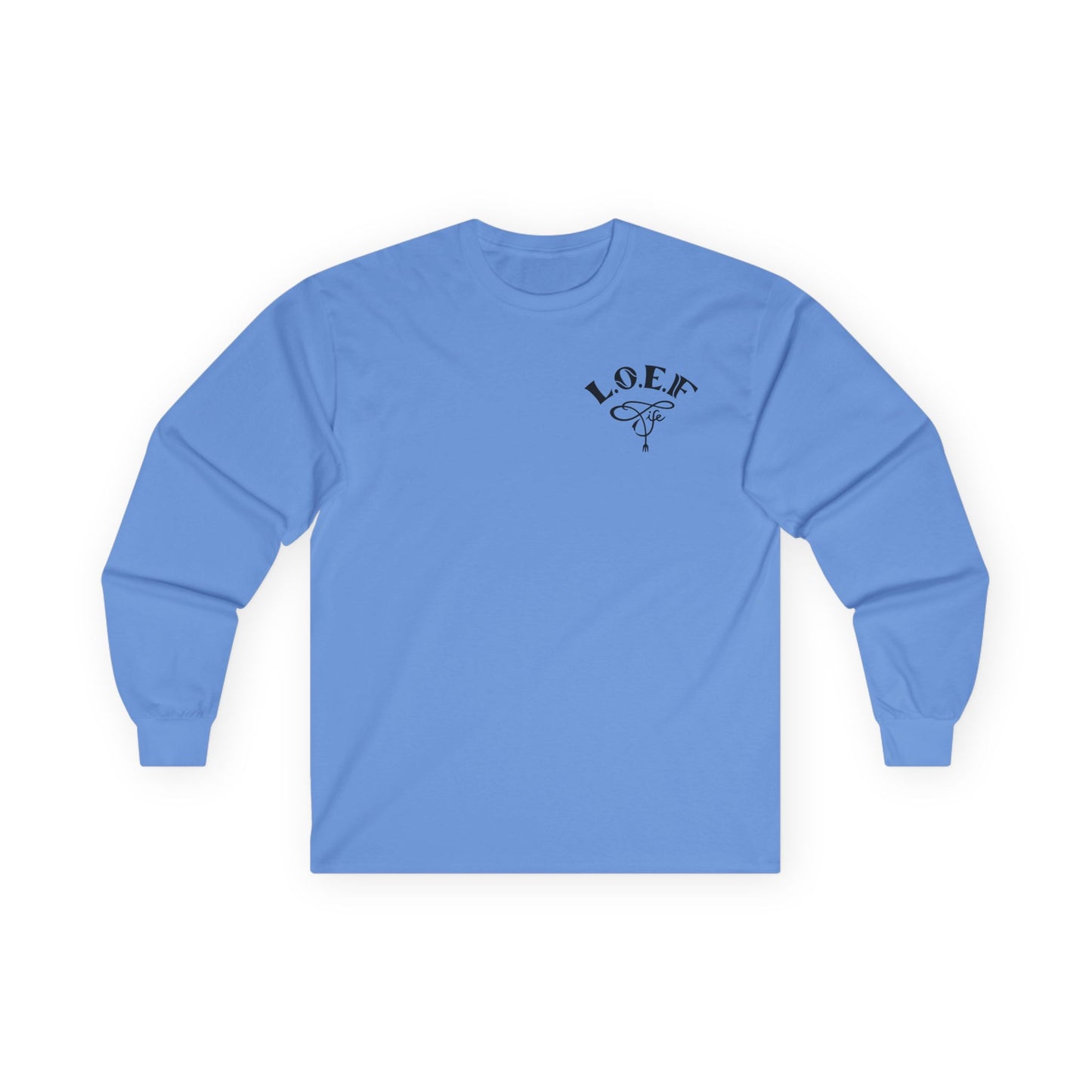 L.O.E.F Foodie 4Life Certified Long Sleeve Tee (Violet)