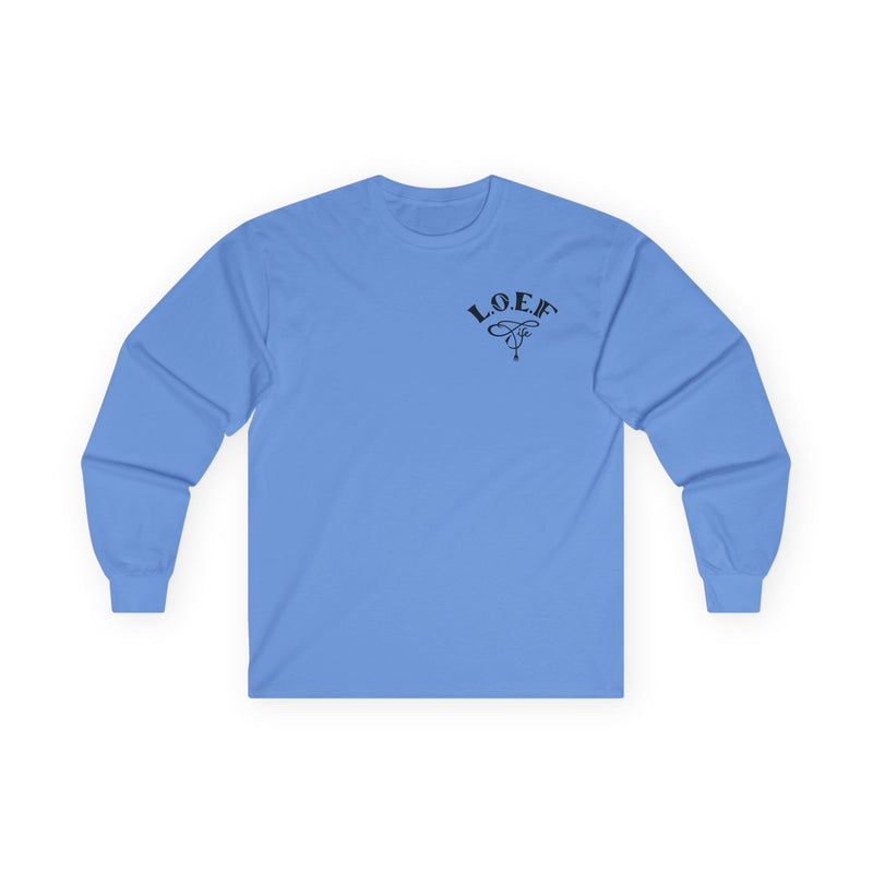 L.O.E.F Foodie 4Life Certified Long Sleeve Tee (Violet)