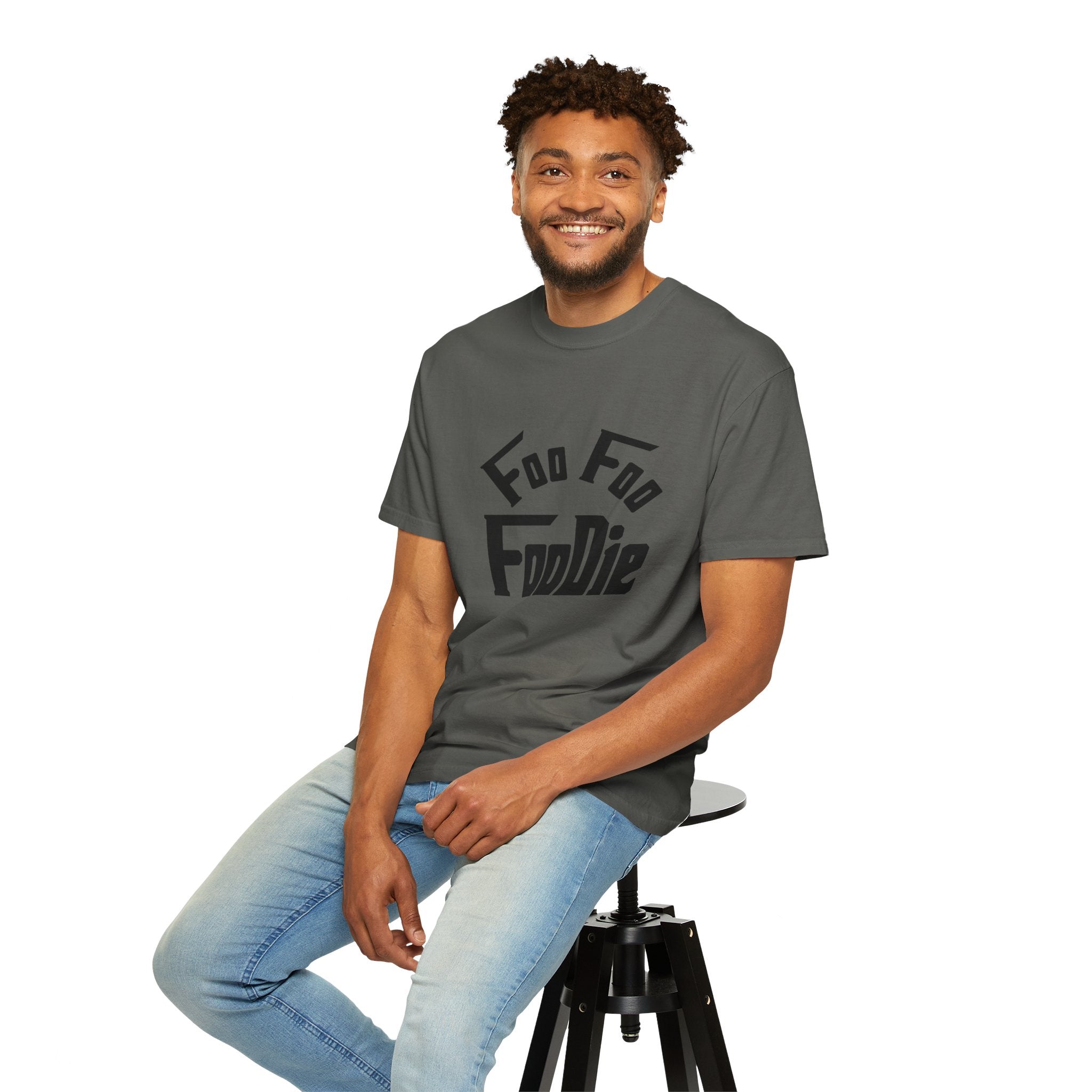 L.O.E.F FOO FOO FOODIE Unisex Tee shirt(Black)