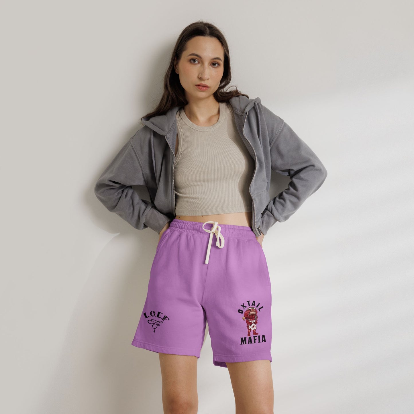 L.O.E.F Oxtail Mafia Sweat Shorts