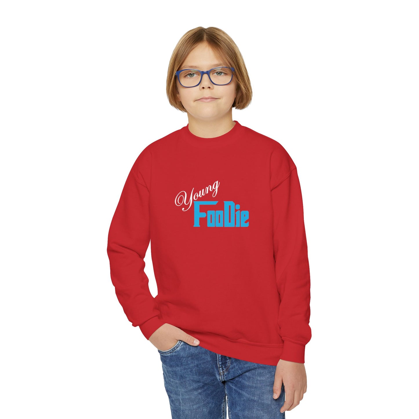 L.O.E.F Young Foodie Youth Sweatshirt (Sky Blue)