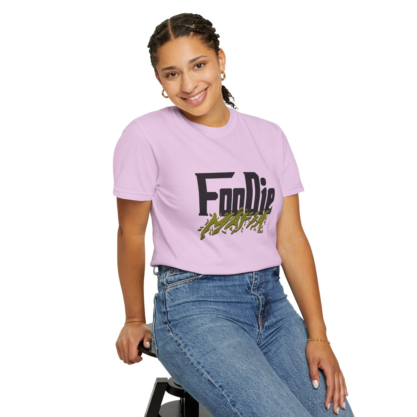 L.O.E.F Foodie Mafia Tee Shirt (Olive Green)