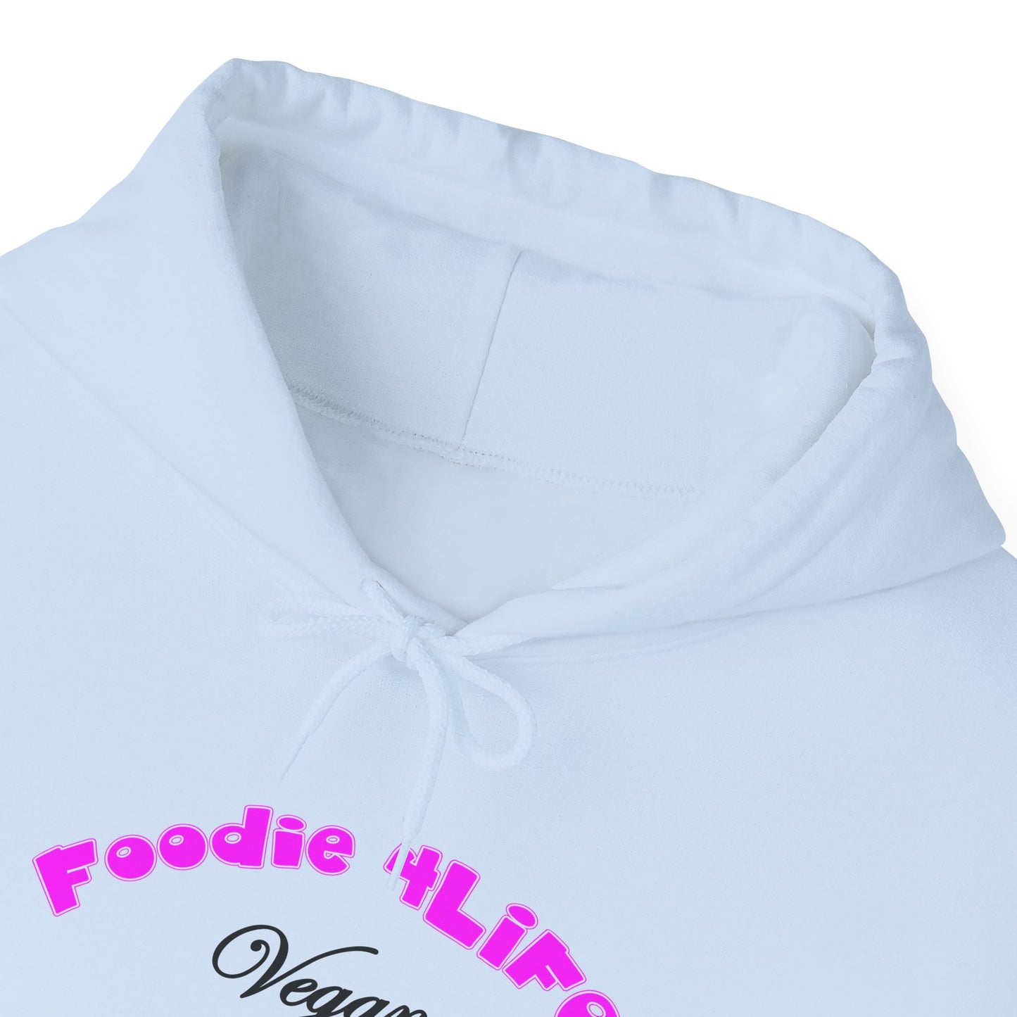 L.O.E.F Foodie 4Life Vegan Hoodie (Fuchsia)