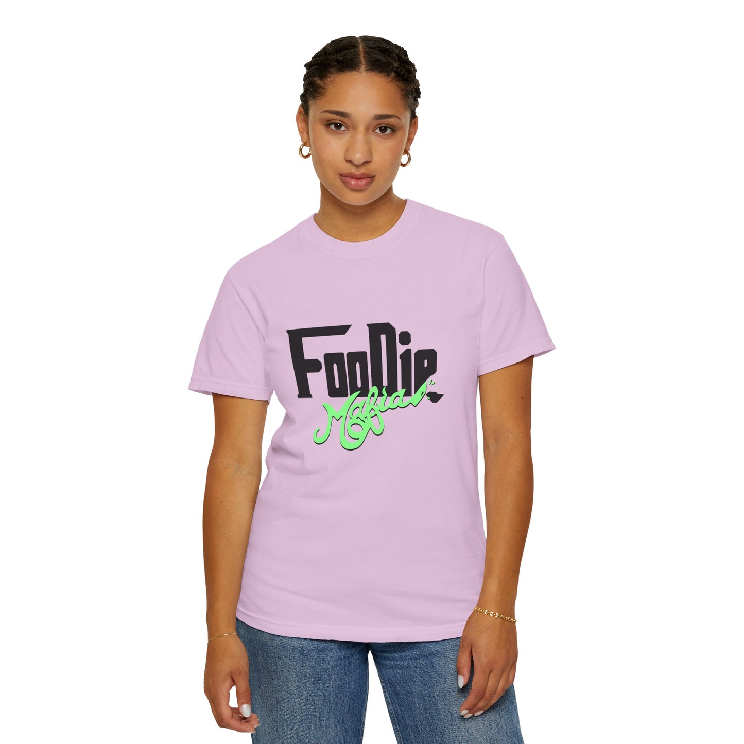 L.O.E.F Foodie Mafia Unisex Tee shirt (Mint Green)