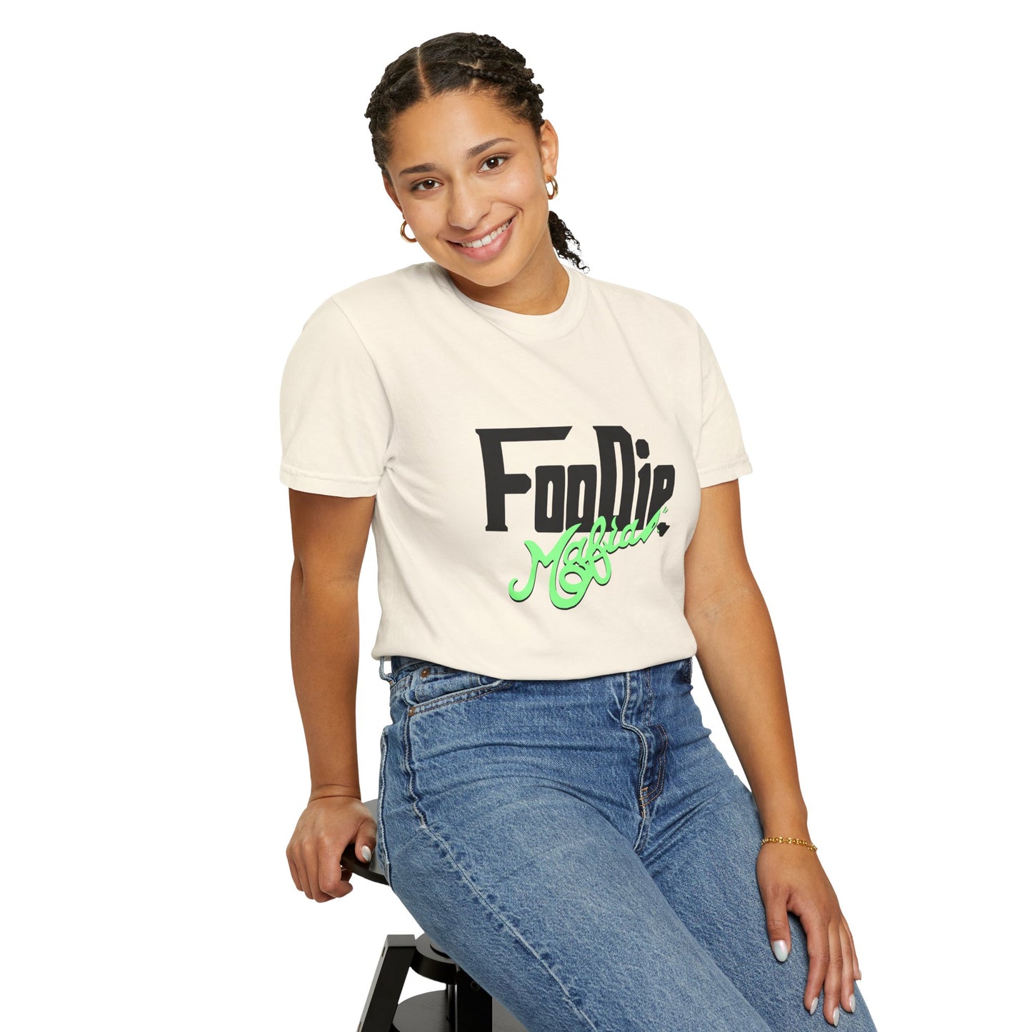 L.O.E.F Foodie Mafia Unisex Tee shirt (Mint Green)