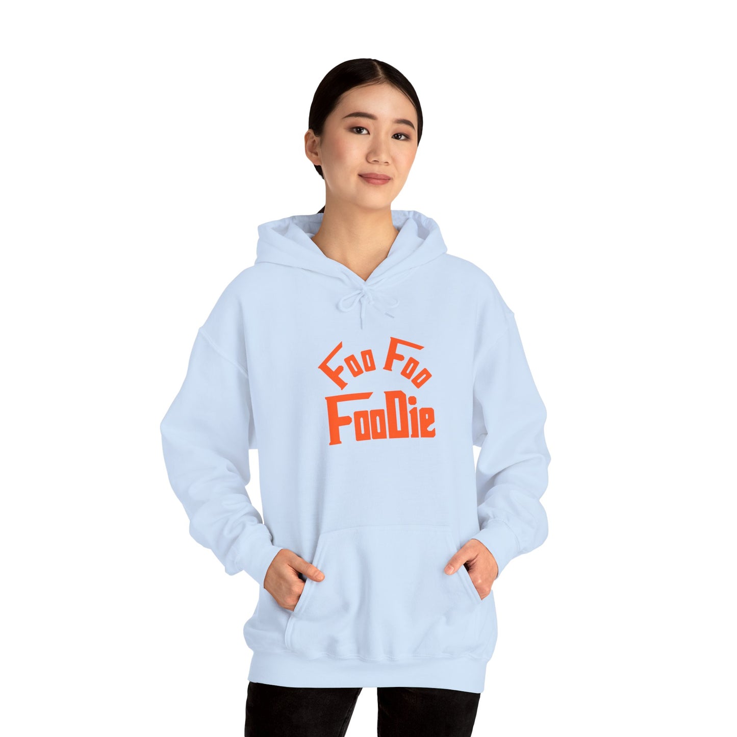 L.O.E.F Unisex Hooded Sweatshirt (Neon Orange)
