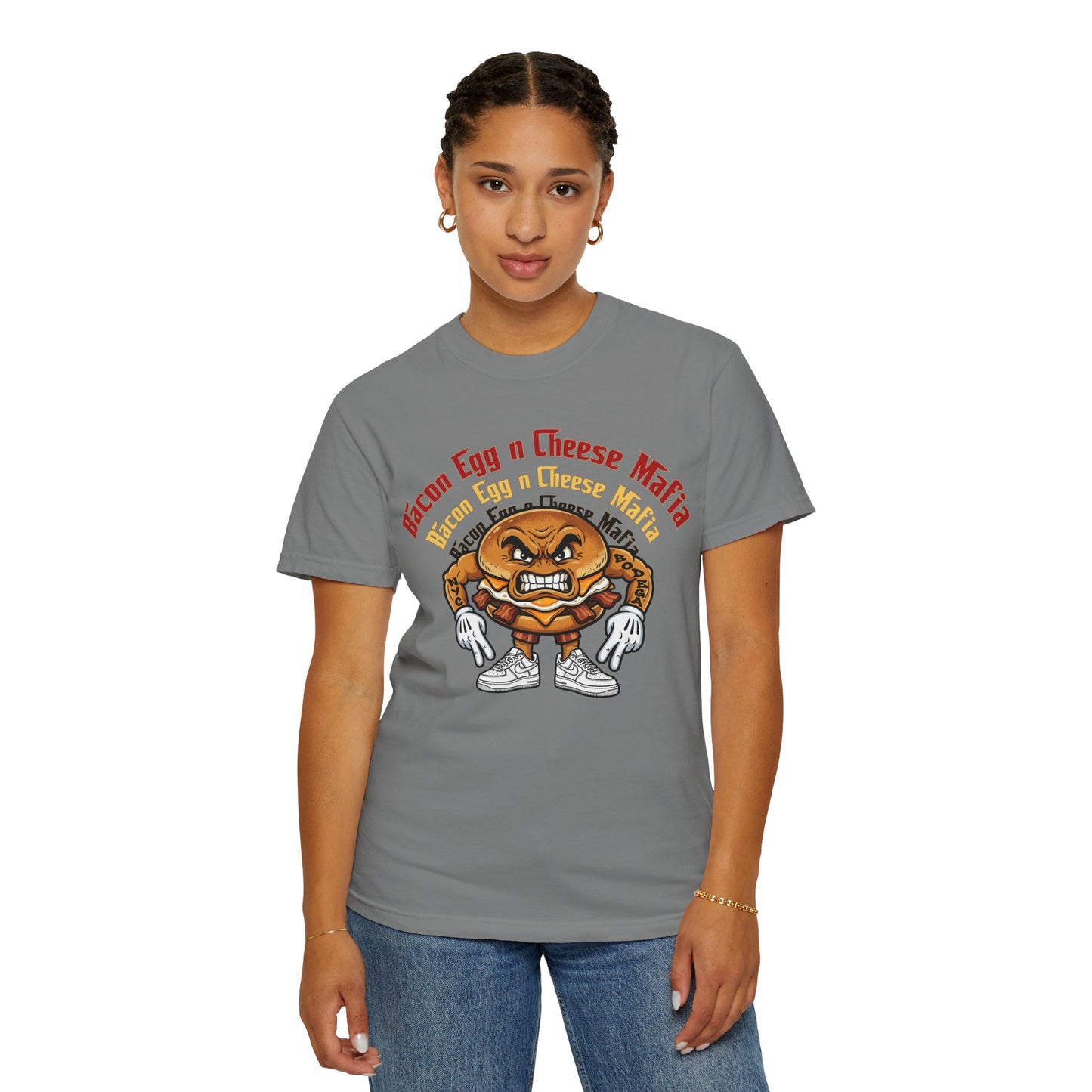 L.O.E.F Bacon Egg n Cheese Mafia Unisex Tee Shirt