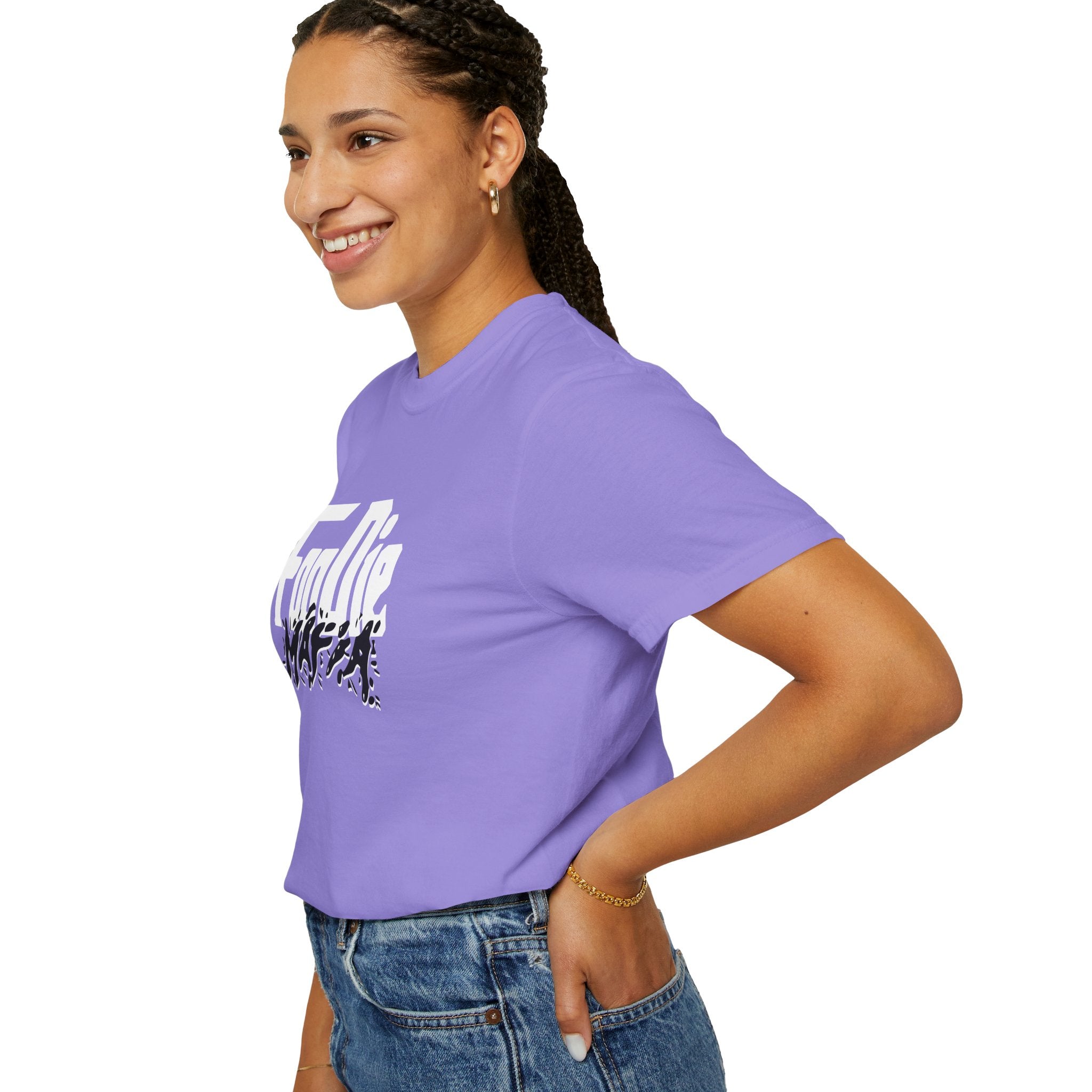 L.O.E.F Foodie Mafia Unisex Tee Shirt  (Black)
