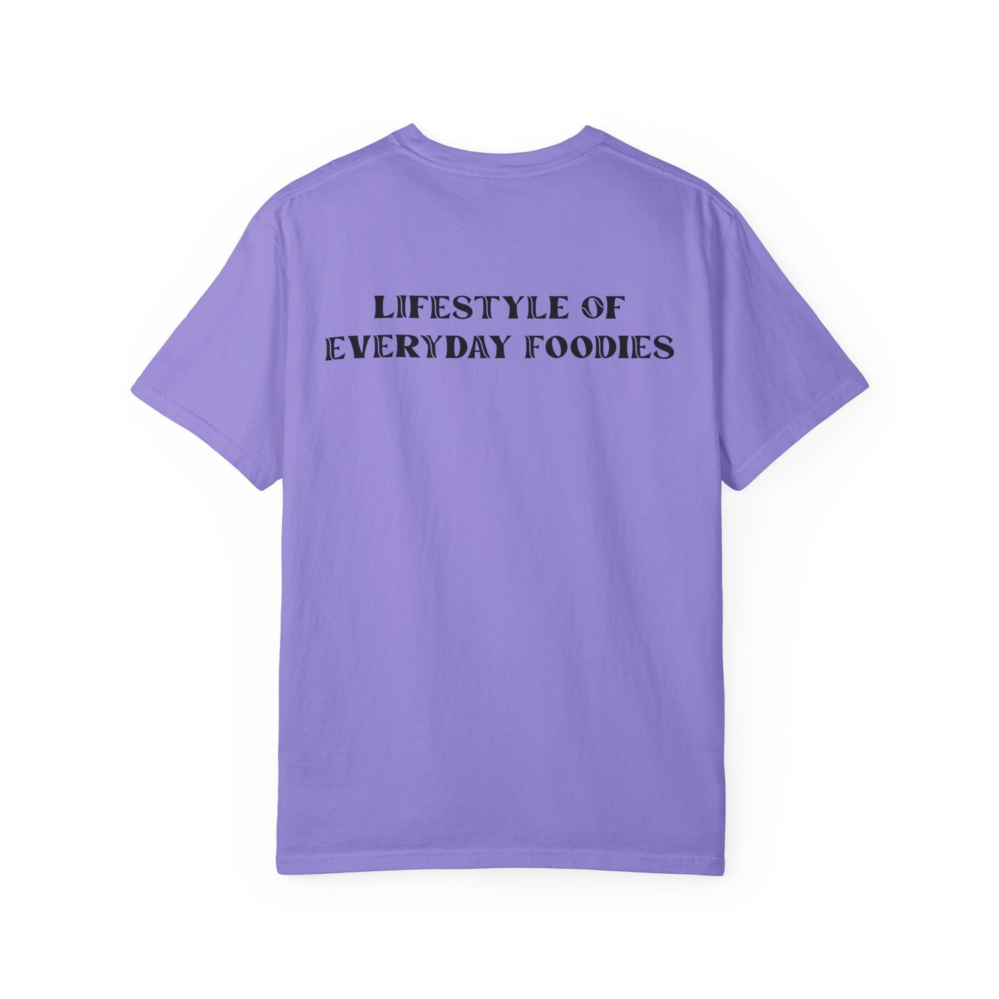 L.O.E.F LIFESTYLE OF EVERYDAY FOODIES Unisex Tee Shirt (Black)