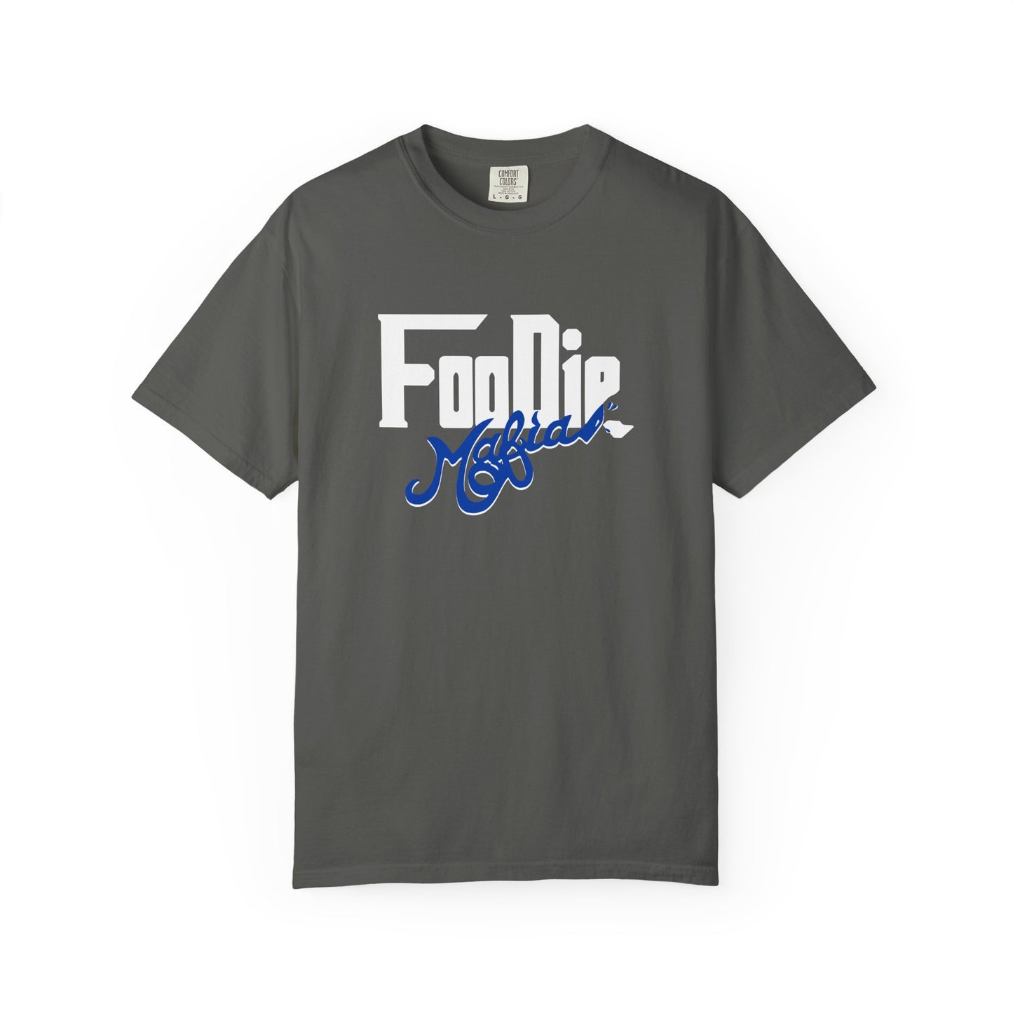 L.O.E.F Foodie Mafia Unisex Tee Shirt  (Dark Blue)