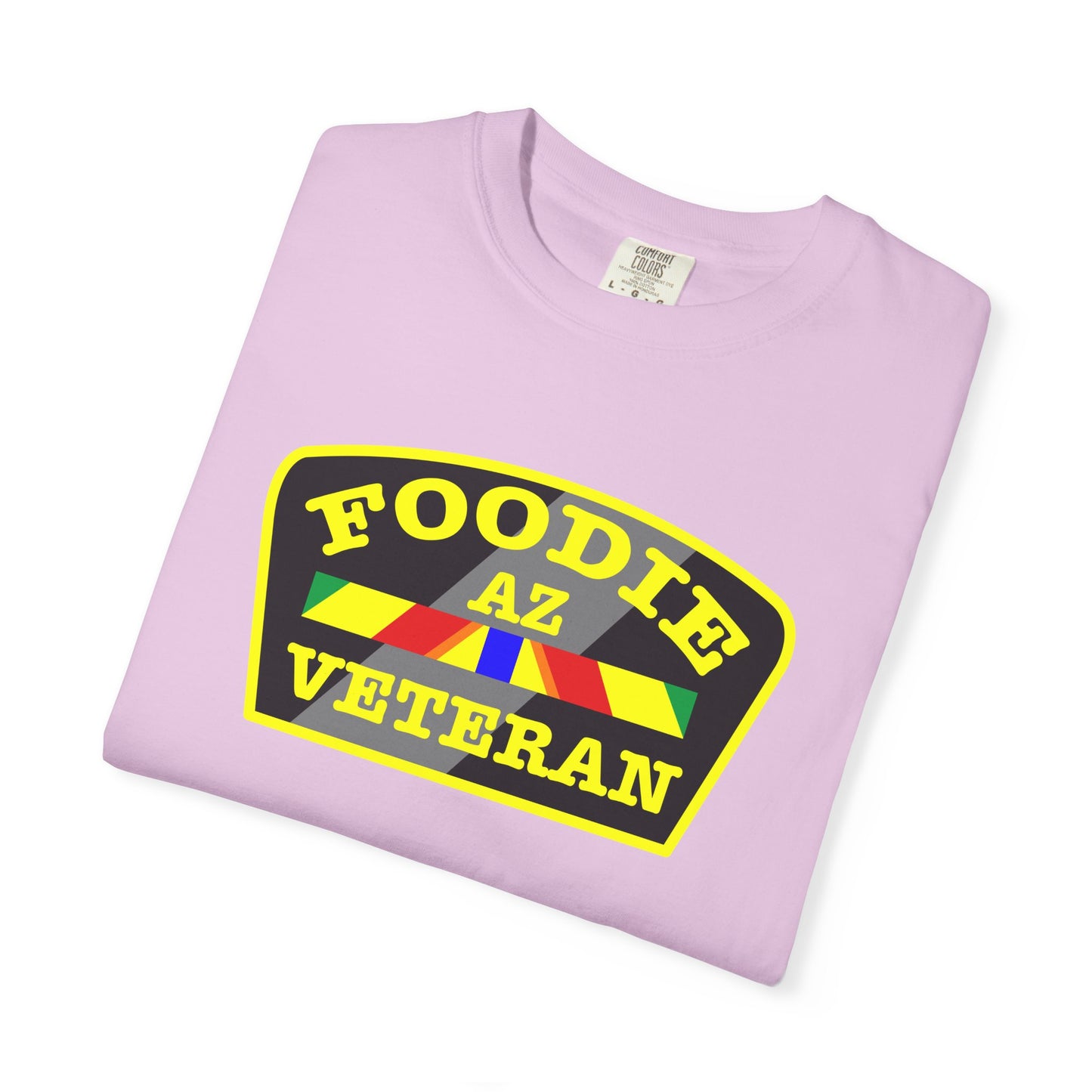 L.O.E.F Foodie Veteran AZ Unisex Tee Shirt (Yellow)